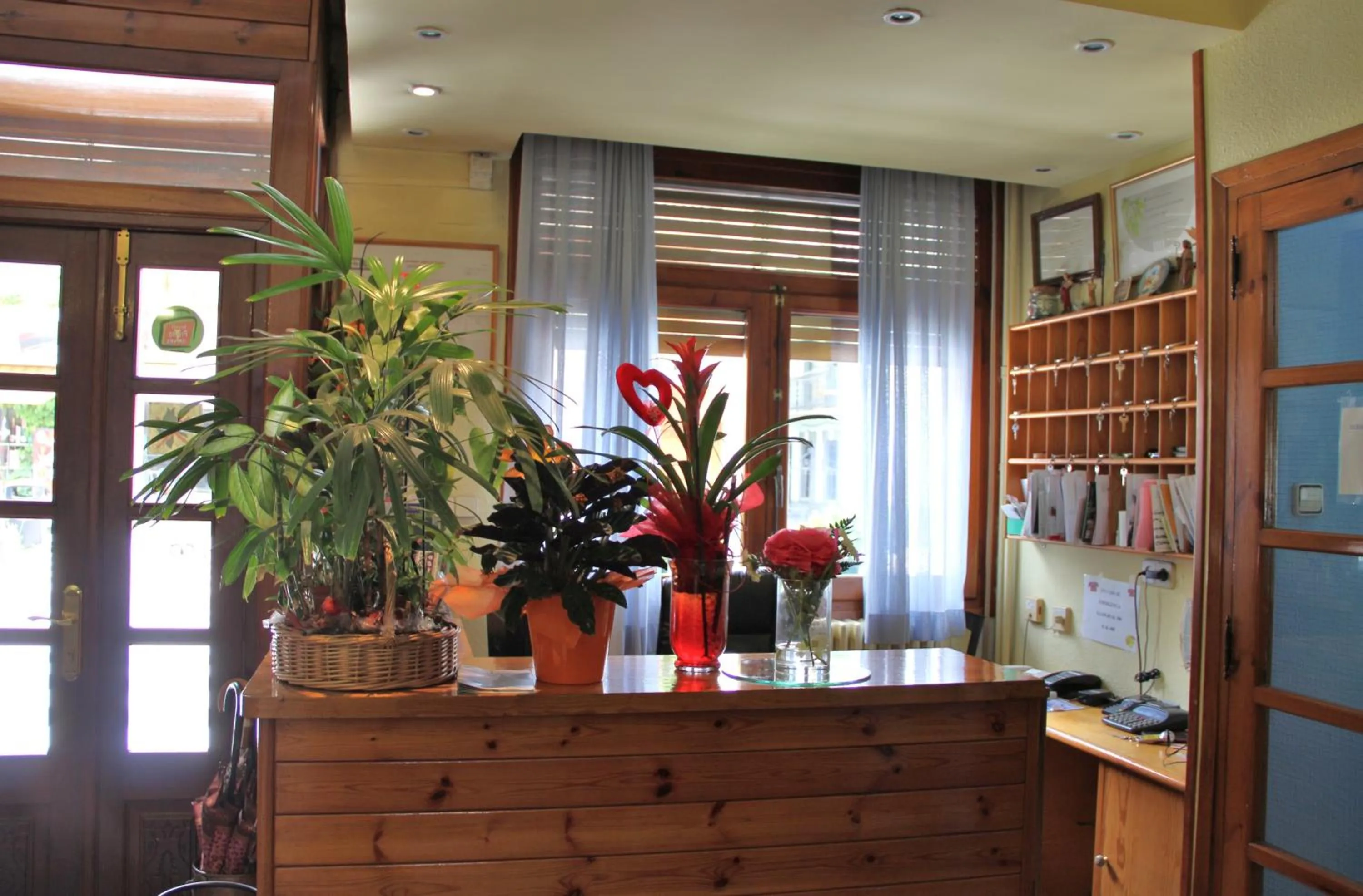 Lobby or reception in Hotel Garona