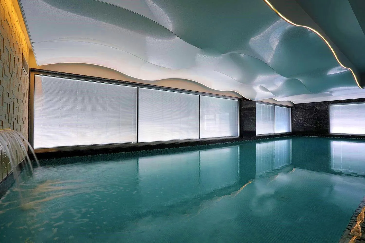 Swimming pool in Olympic Residence Deluxe Apartments