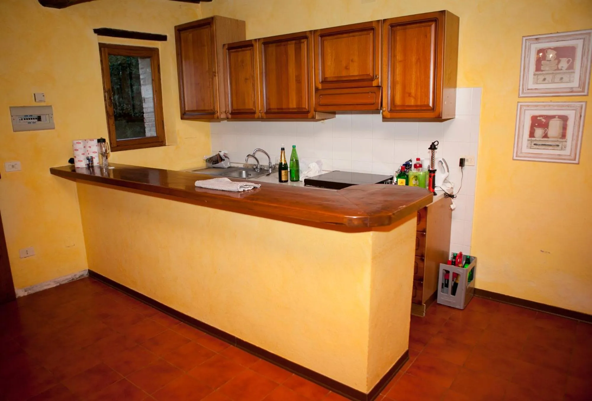 Kitchen or kitchenette in Tenuta Casabianca