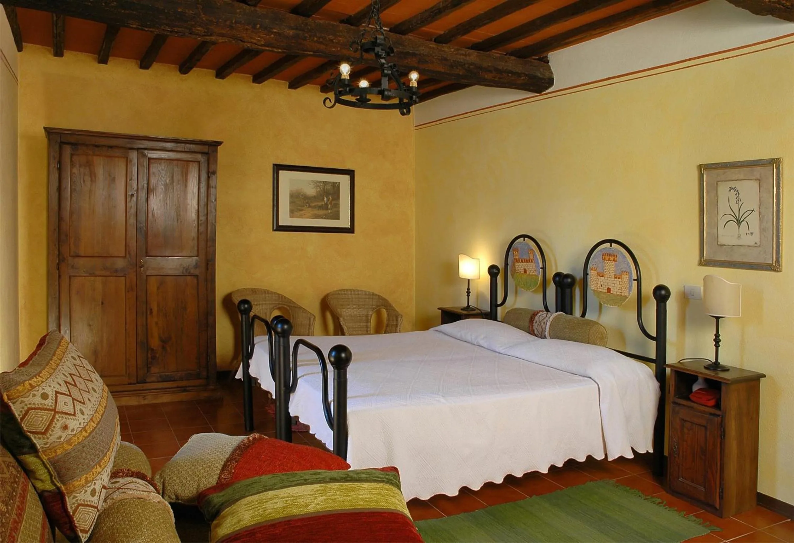 Bedroom, Bed in Tenuta Casabianca
