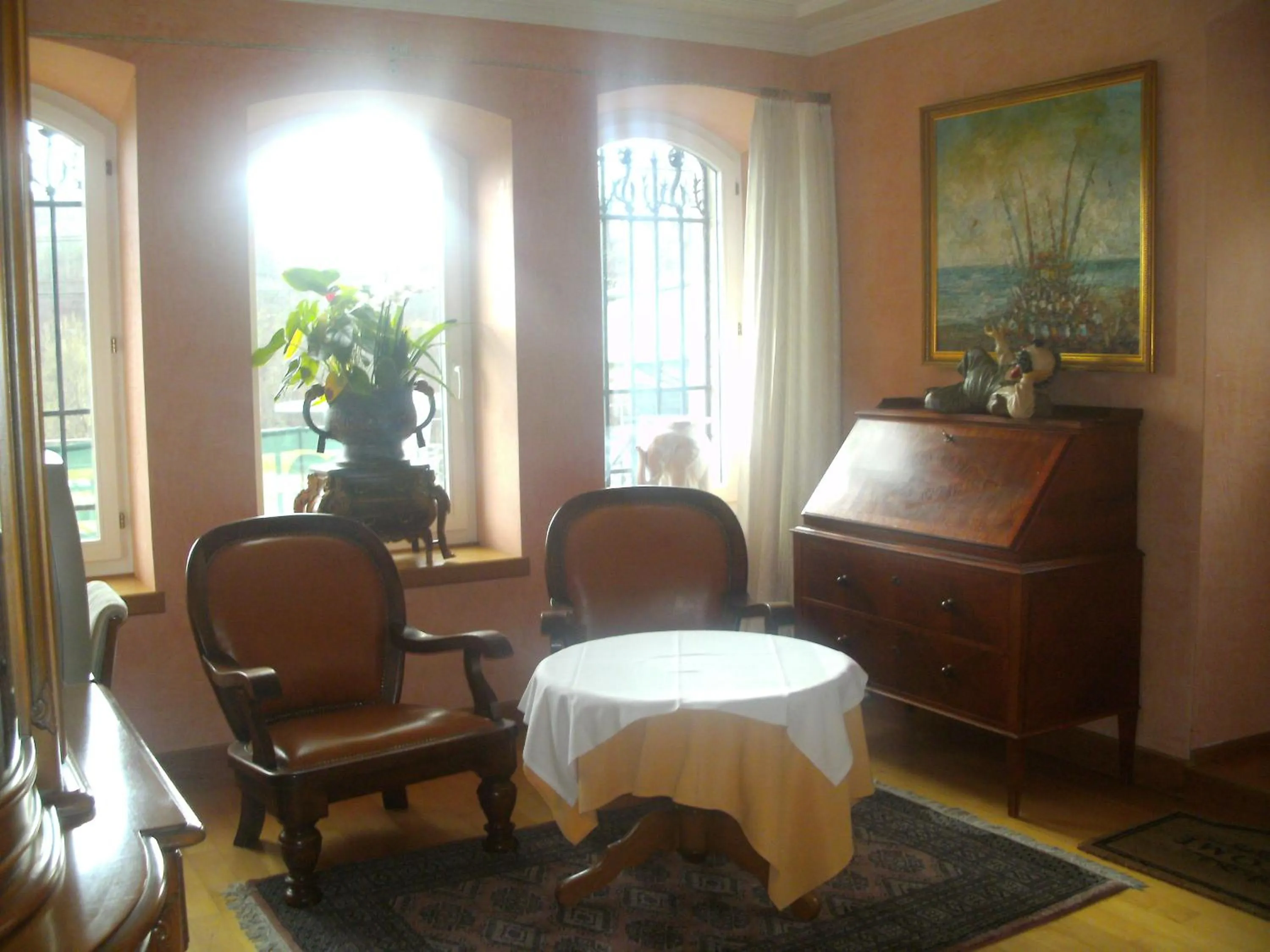 Seating area in Hotel Park Villa