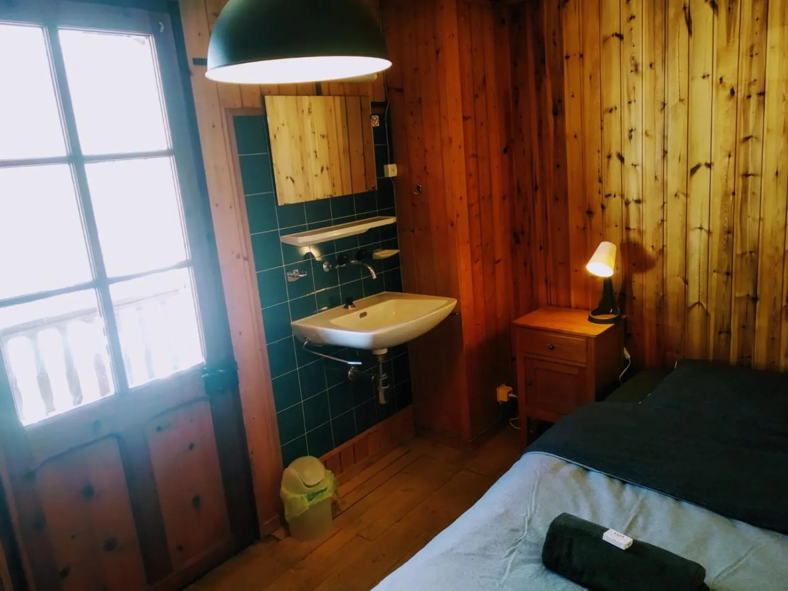 Bathroom in Hôtel Pension du Lac Bleu