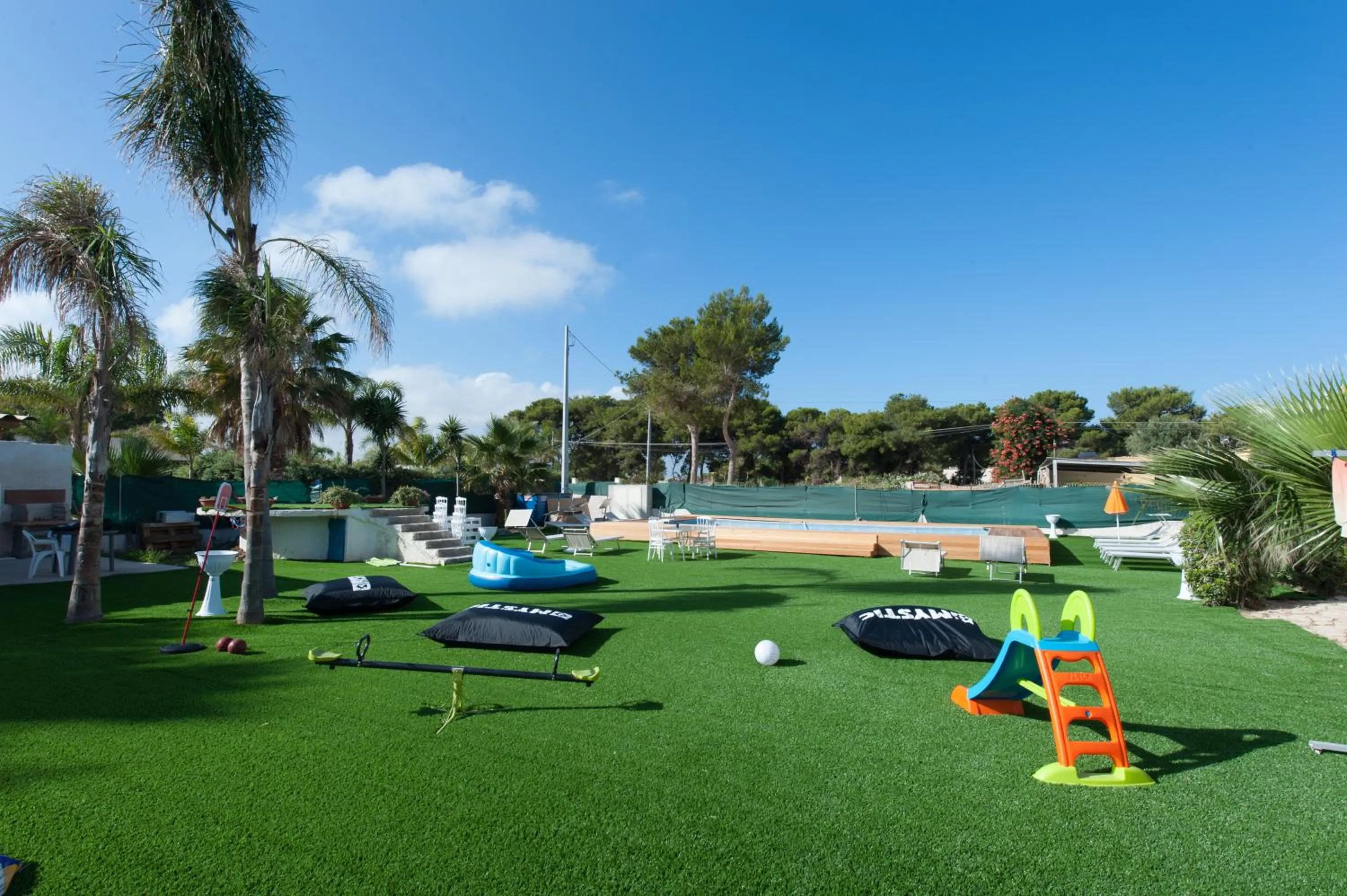 Children play ground in Relais Lo Stagnone