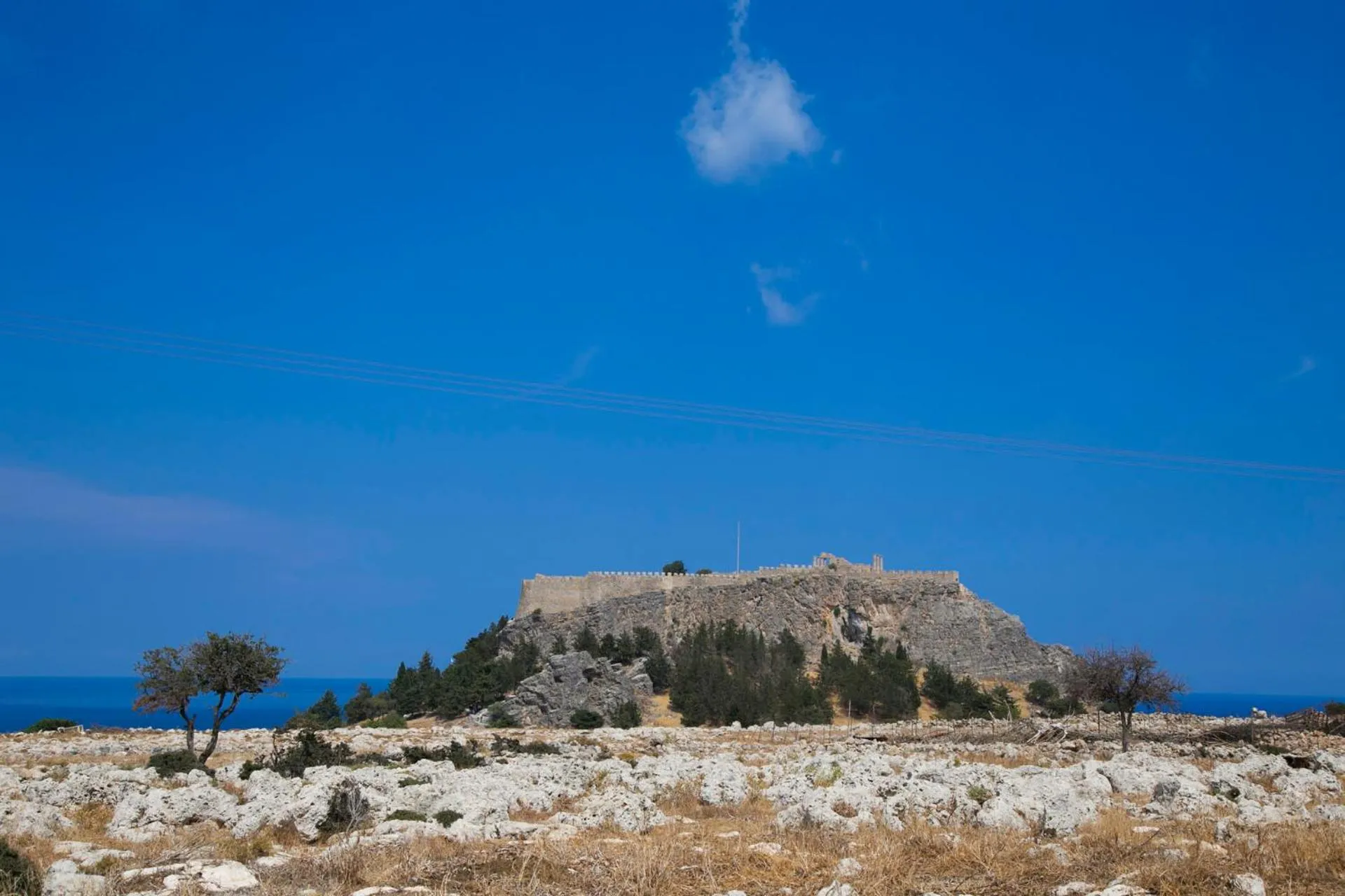 Landmark view in Lindos Portes Suites - Adults Only