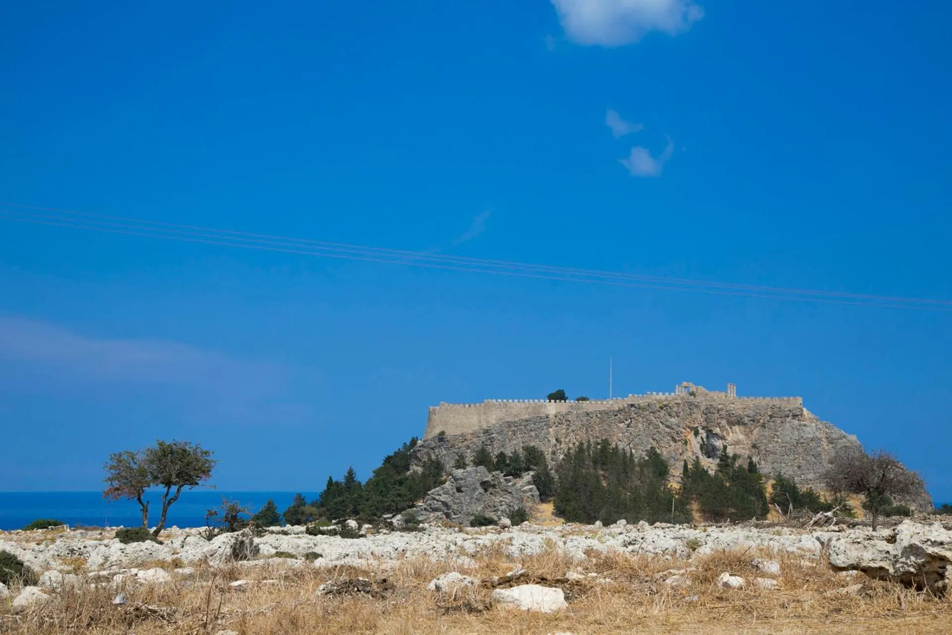 Landmark view in Lindos Portes Suites - Adults Only