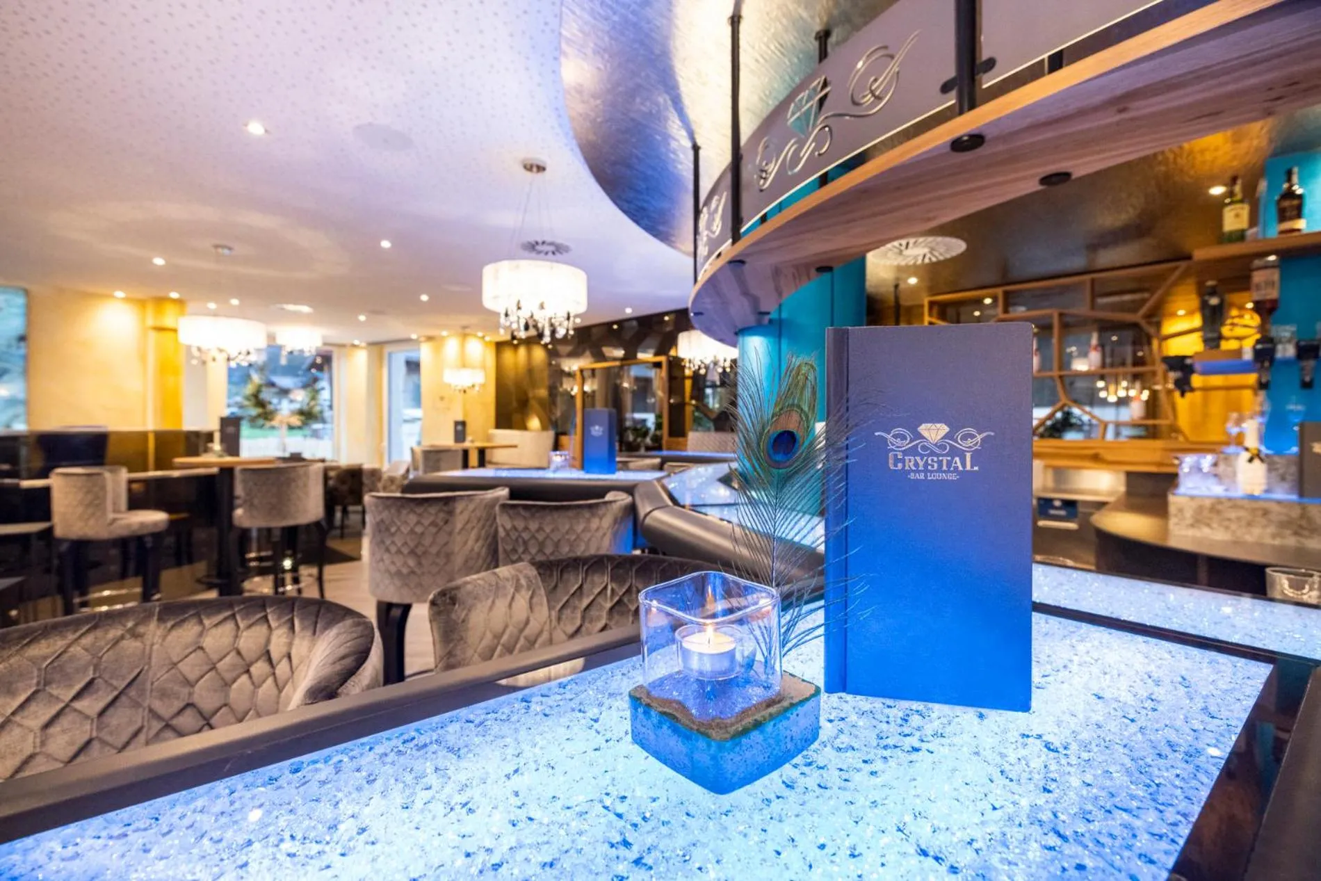 Lounge or bar in Schlosshotel Lacknerhof