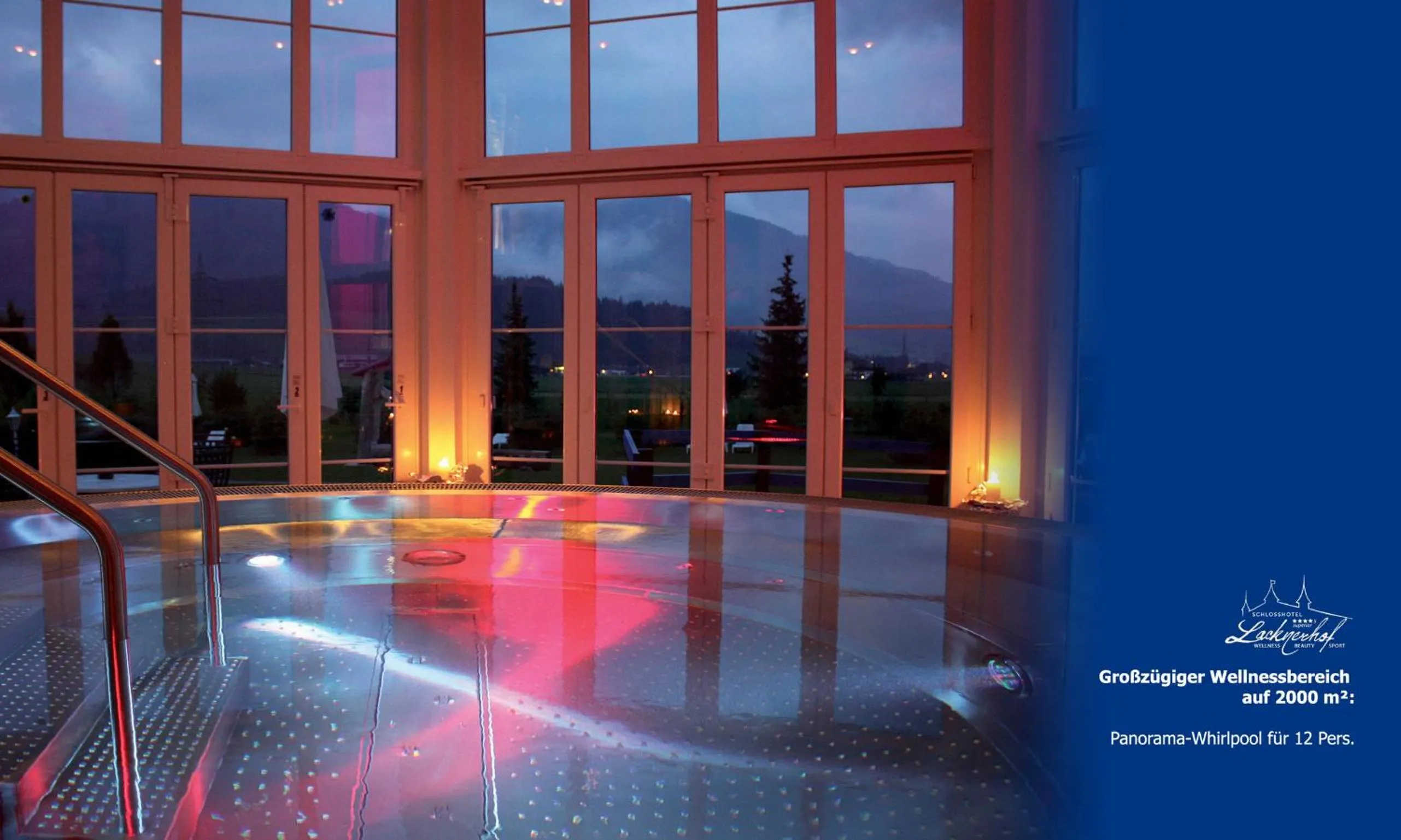 Hot Tub in Schlosshotel Lacknerhof
