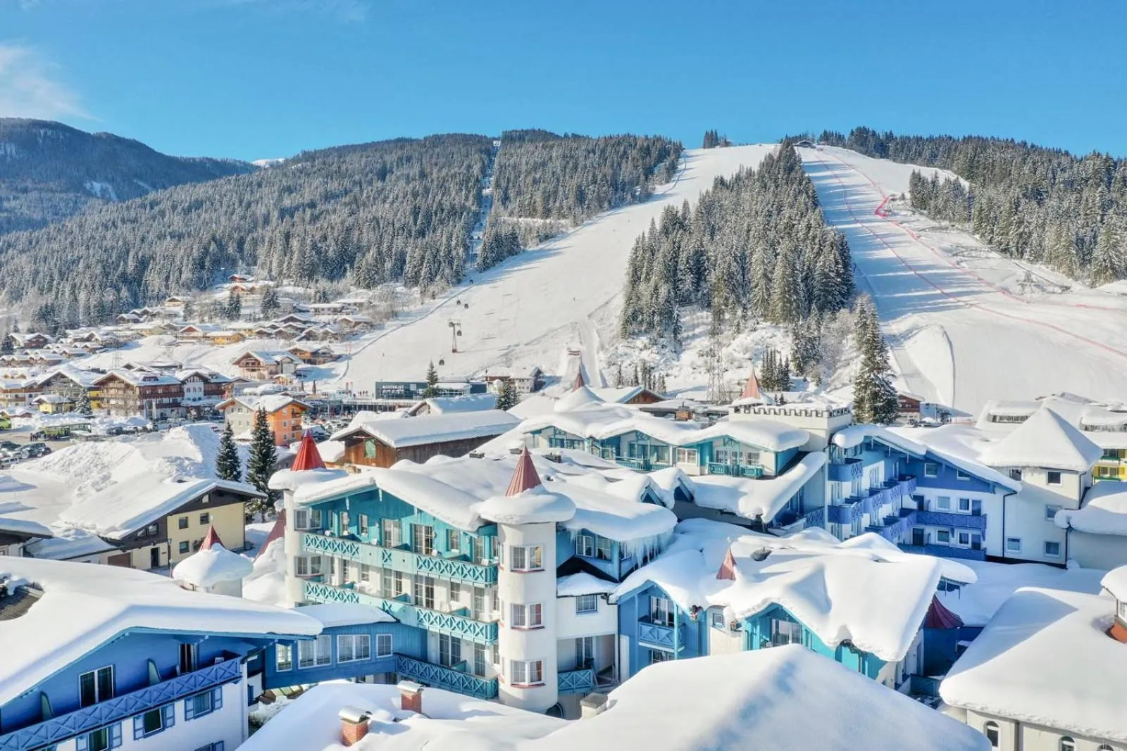 Bird's eye view in Schlosshotel Lacknerhof