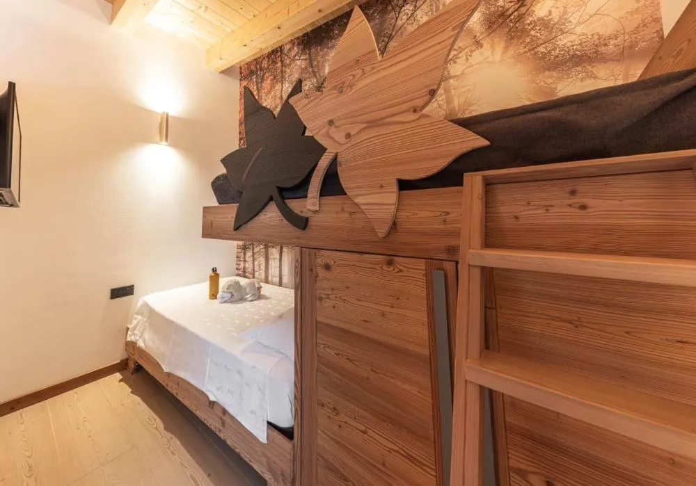 Bed in Hotel La Perla