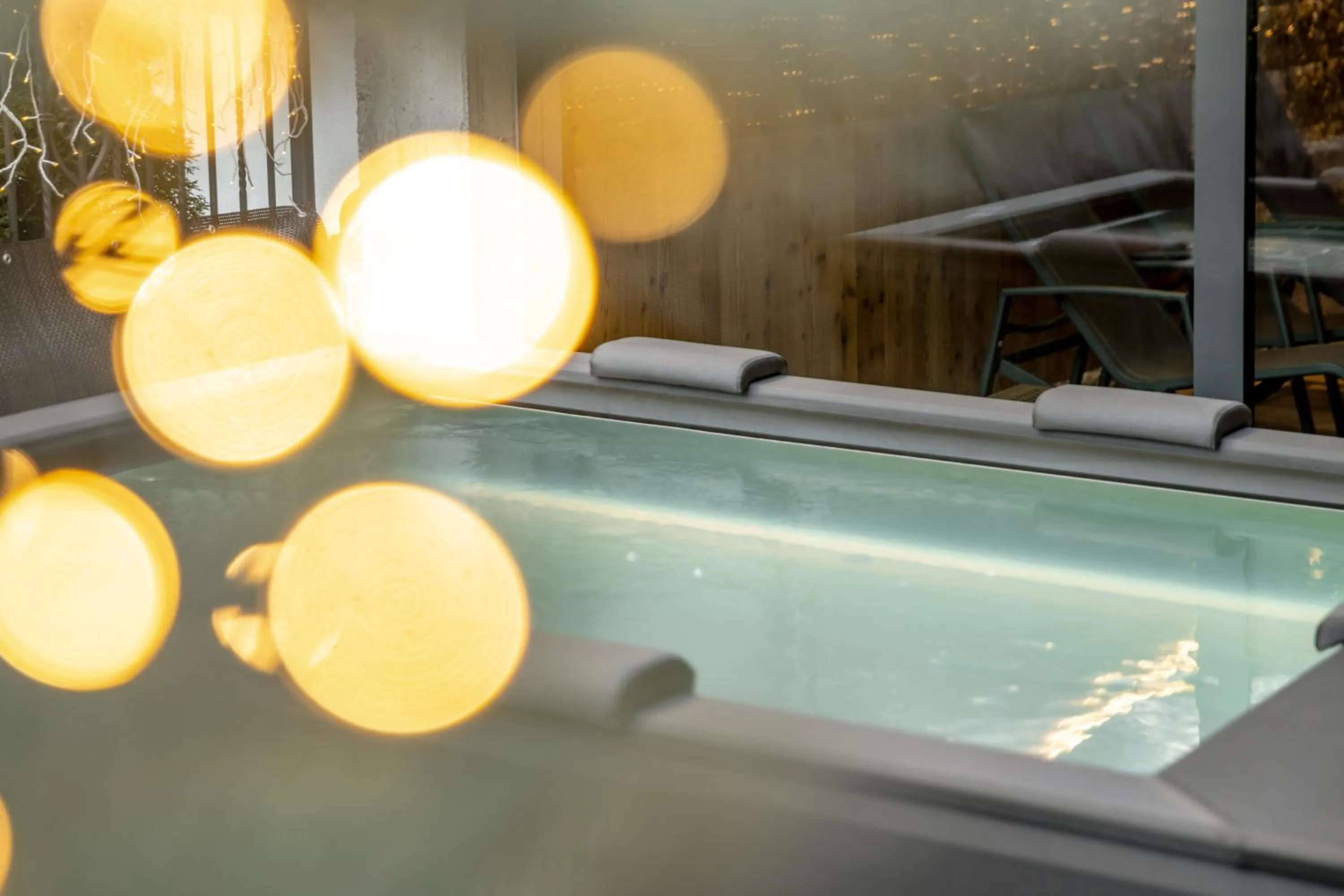 Hot Tub in Hotel La Perla