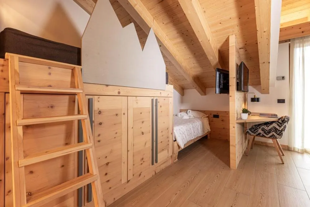 Bed in Hotel La Perla