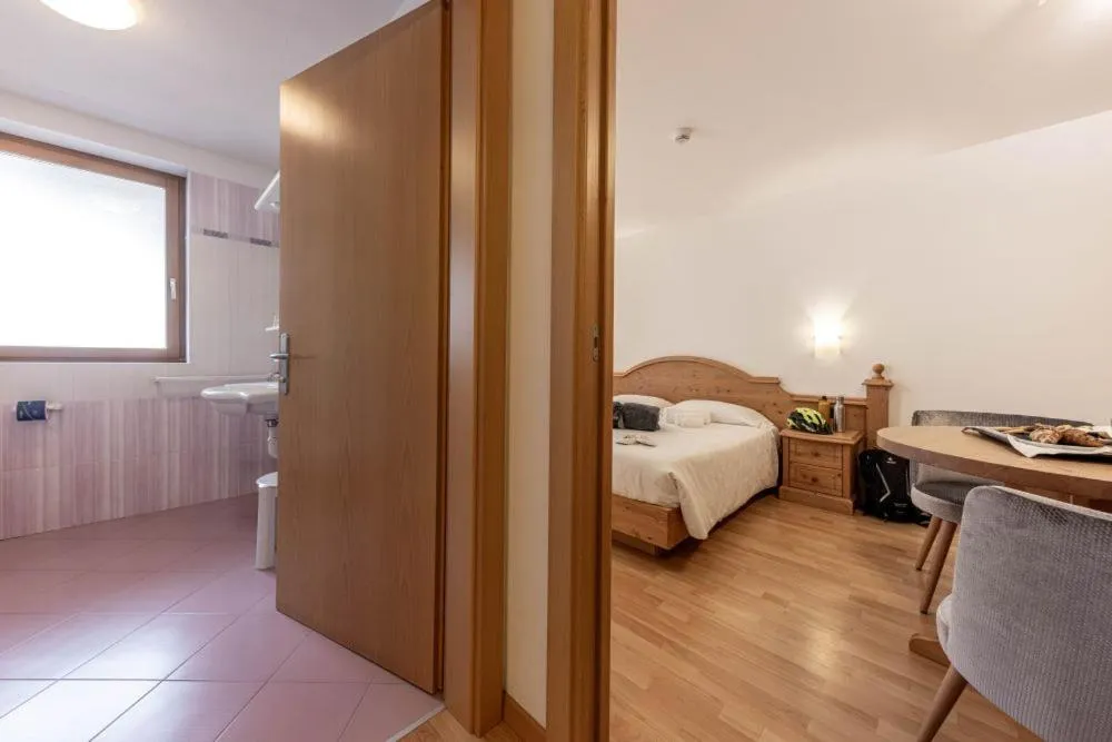 Bed in Hotel La Perla