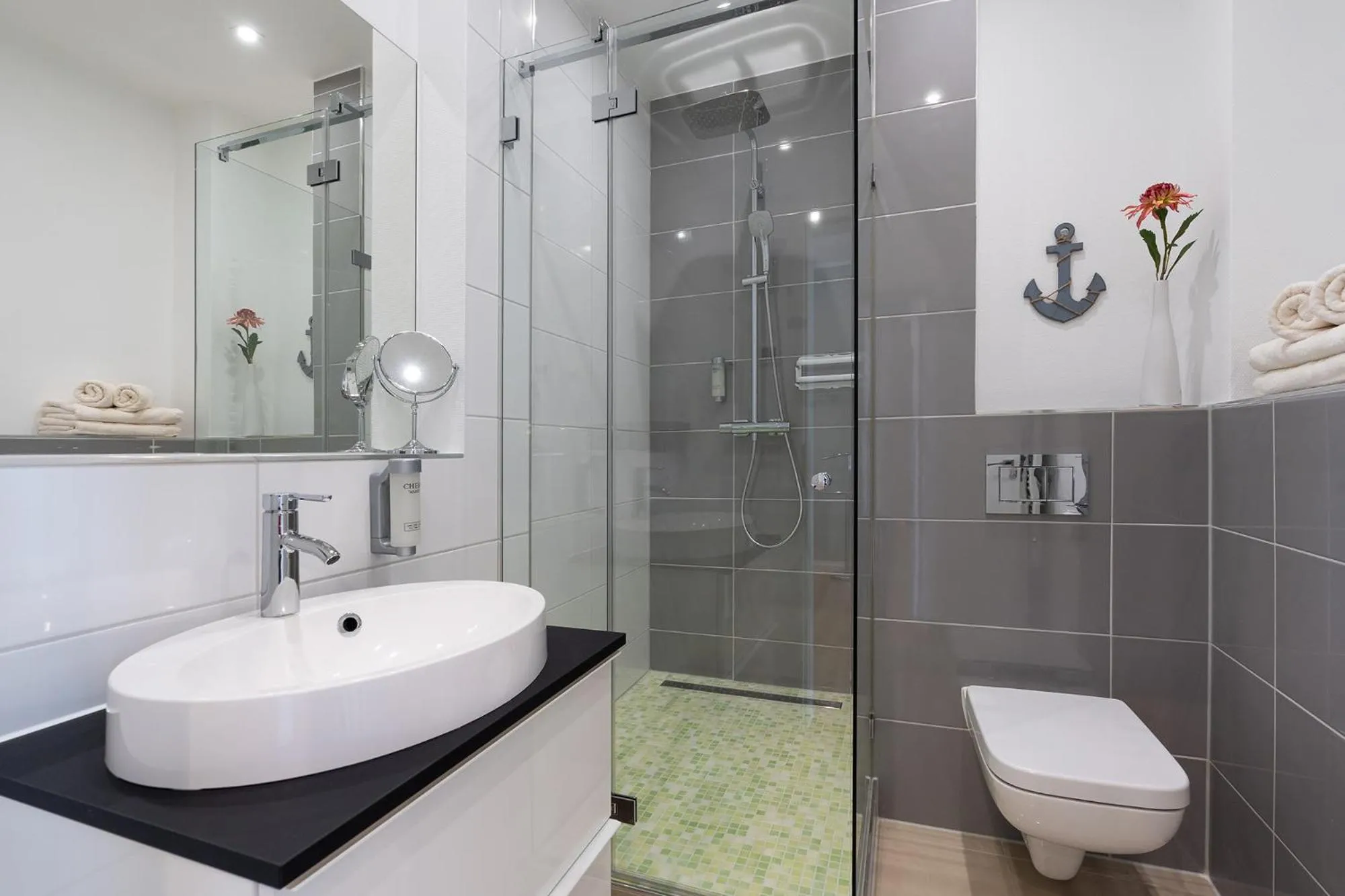 Bathroom in Freiburg Apartments Friedrichring