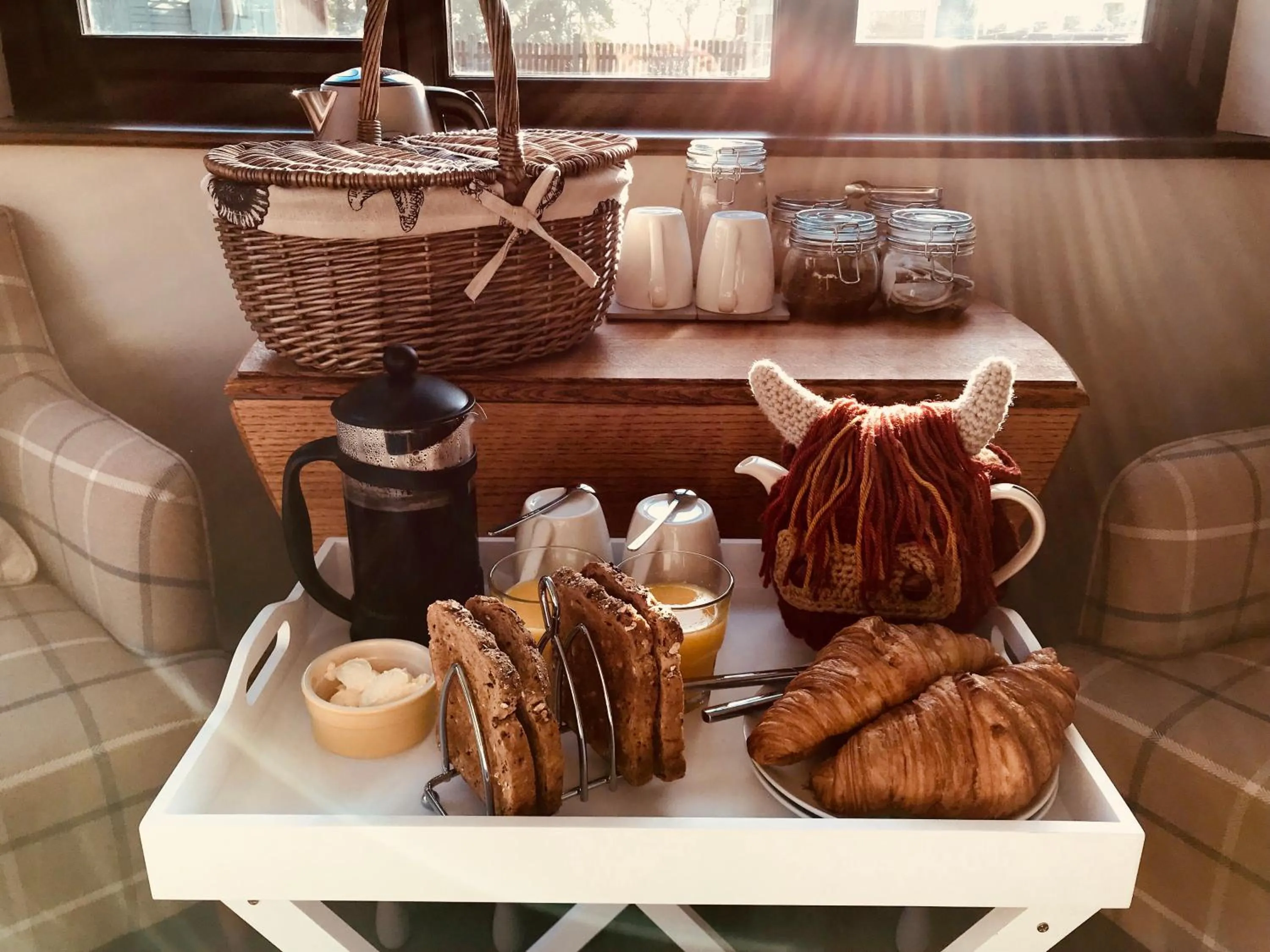 Spring in The Earsdon Annexe