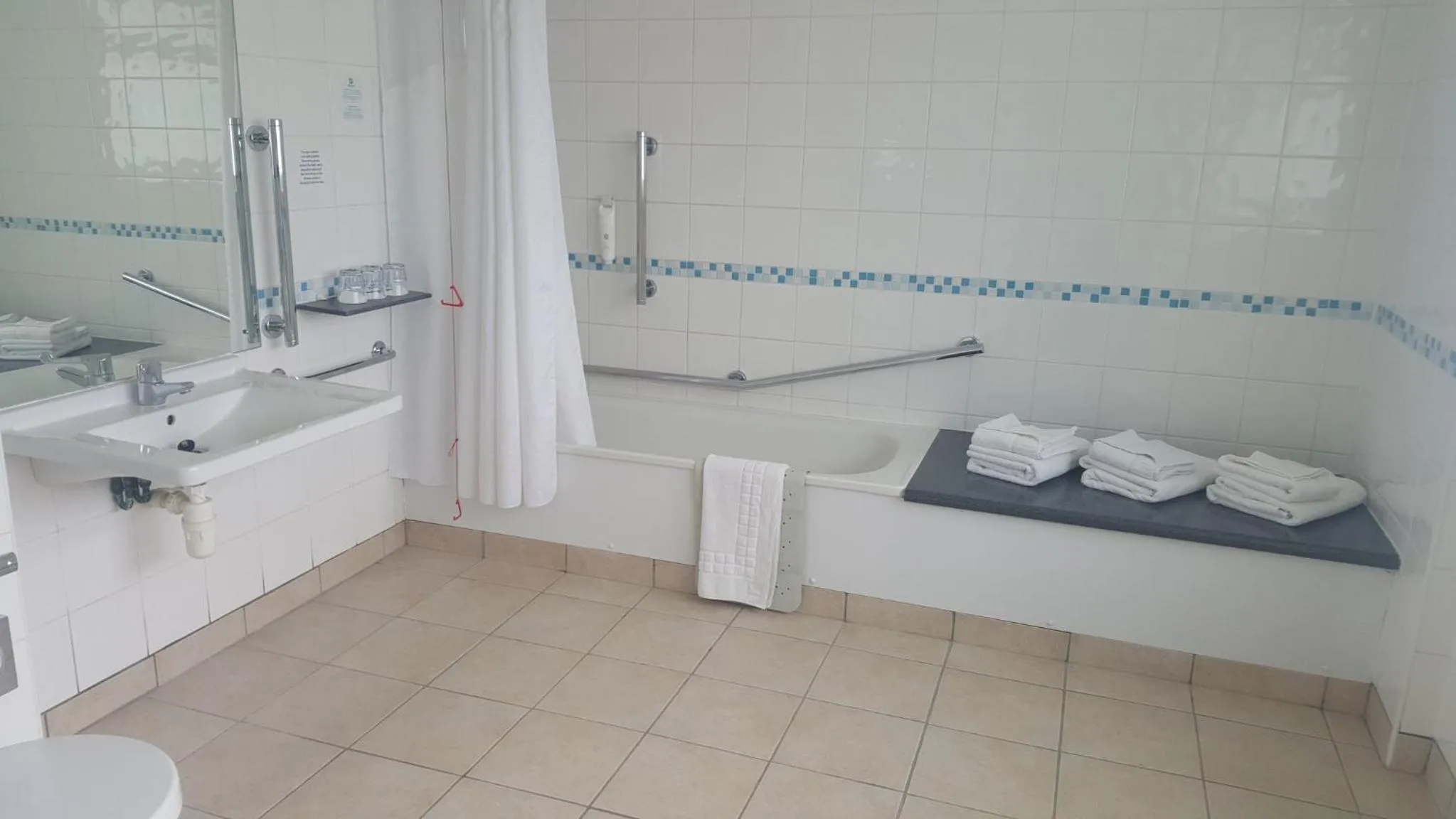 Bathroom in Holiday Inn Derby/Nottingham by IHG