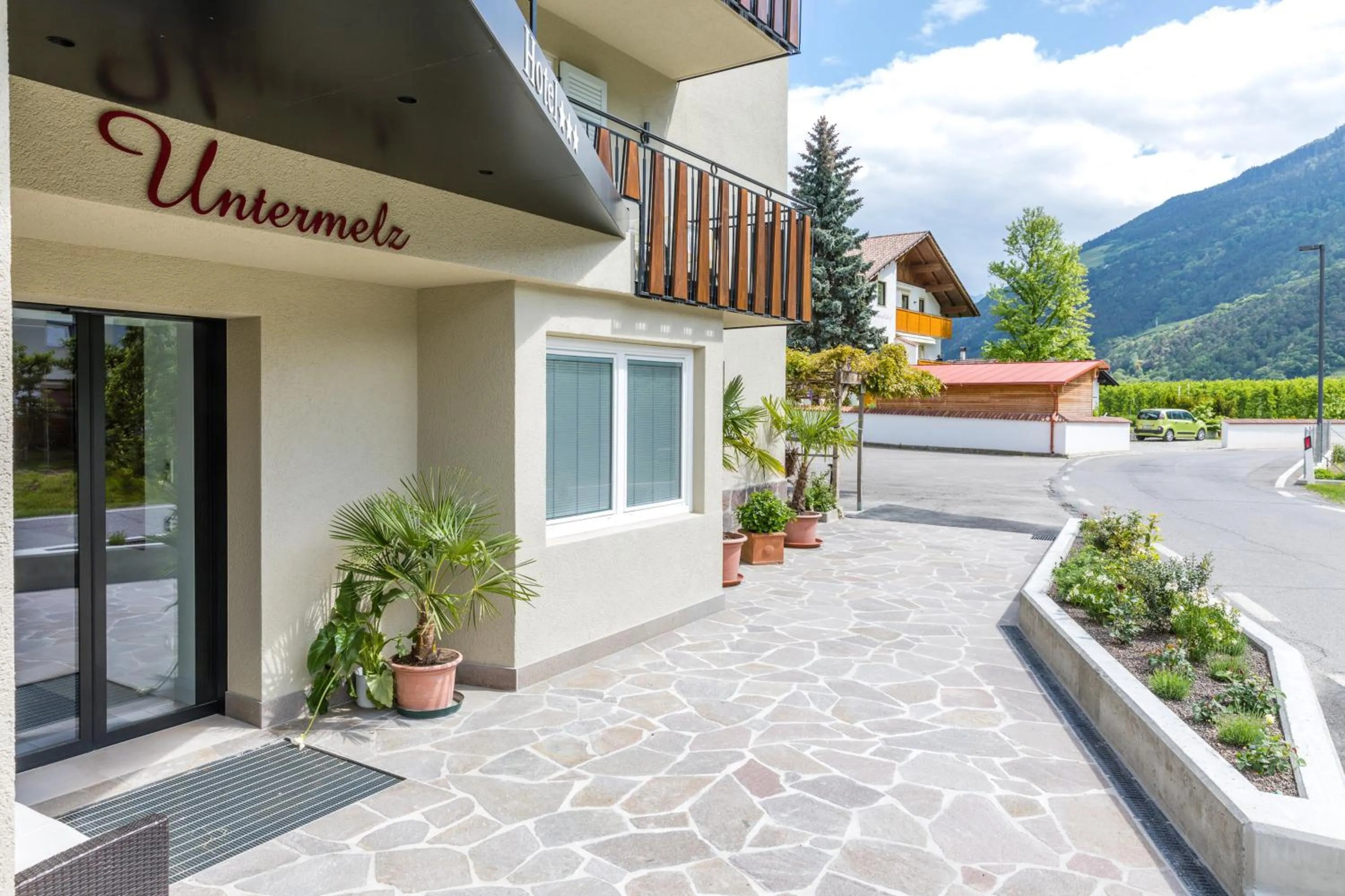 Facade/entrance in Hotel Untermelz