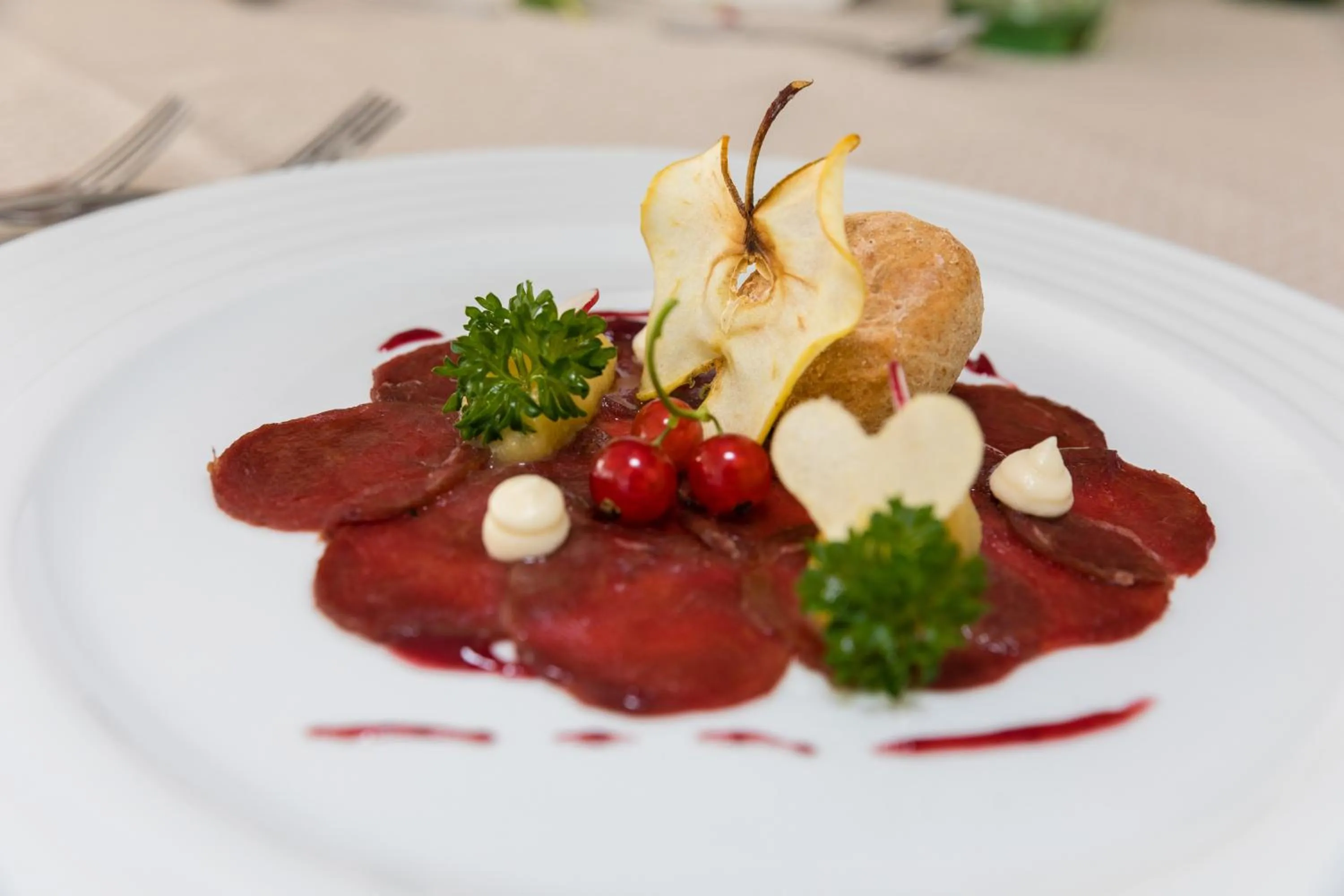 Food in Hotel Untermelz