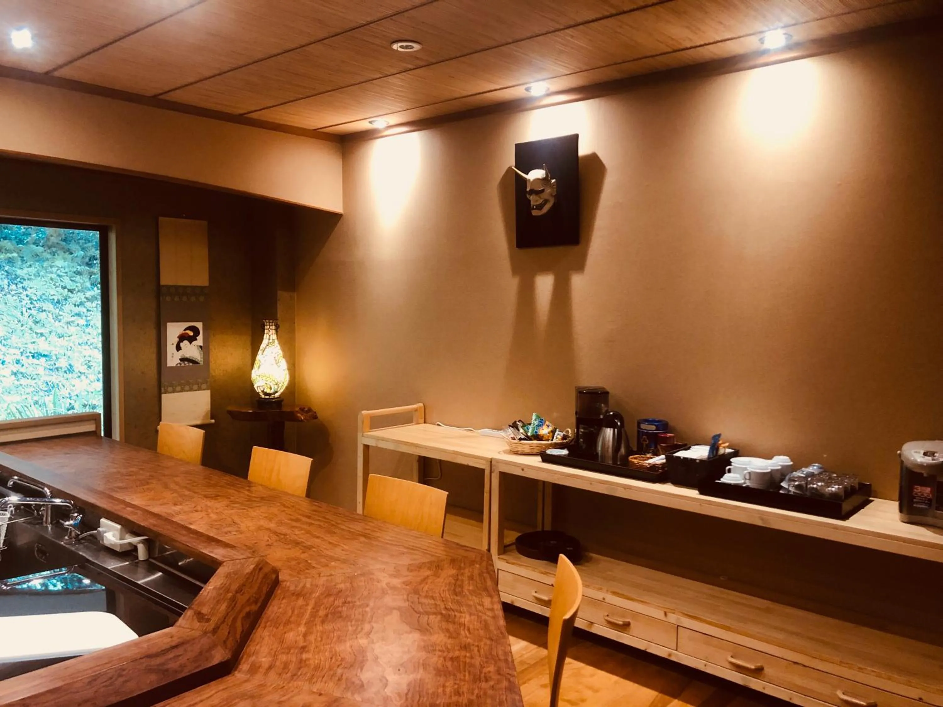 Food and drinks in Ryutakuzenji 宿坊