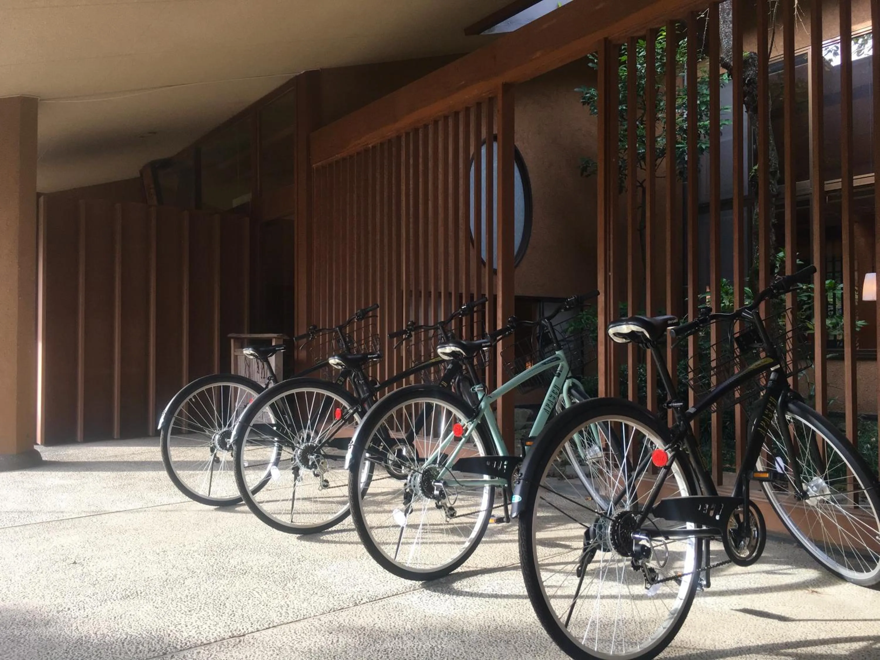 Cycling in Ryutakuzenji 宿坊