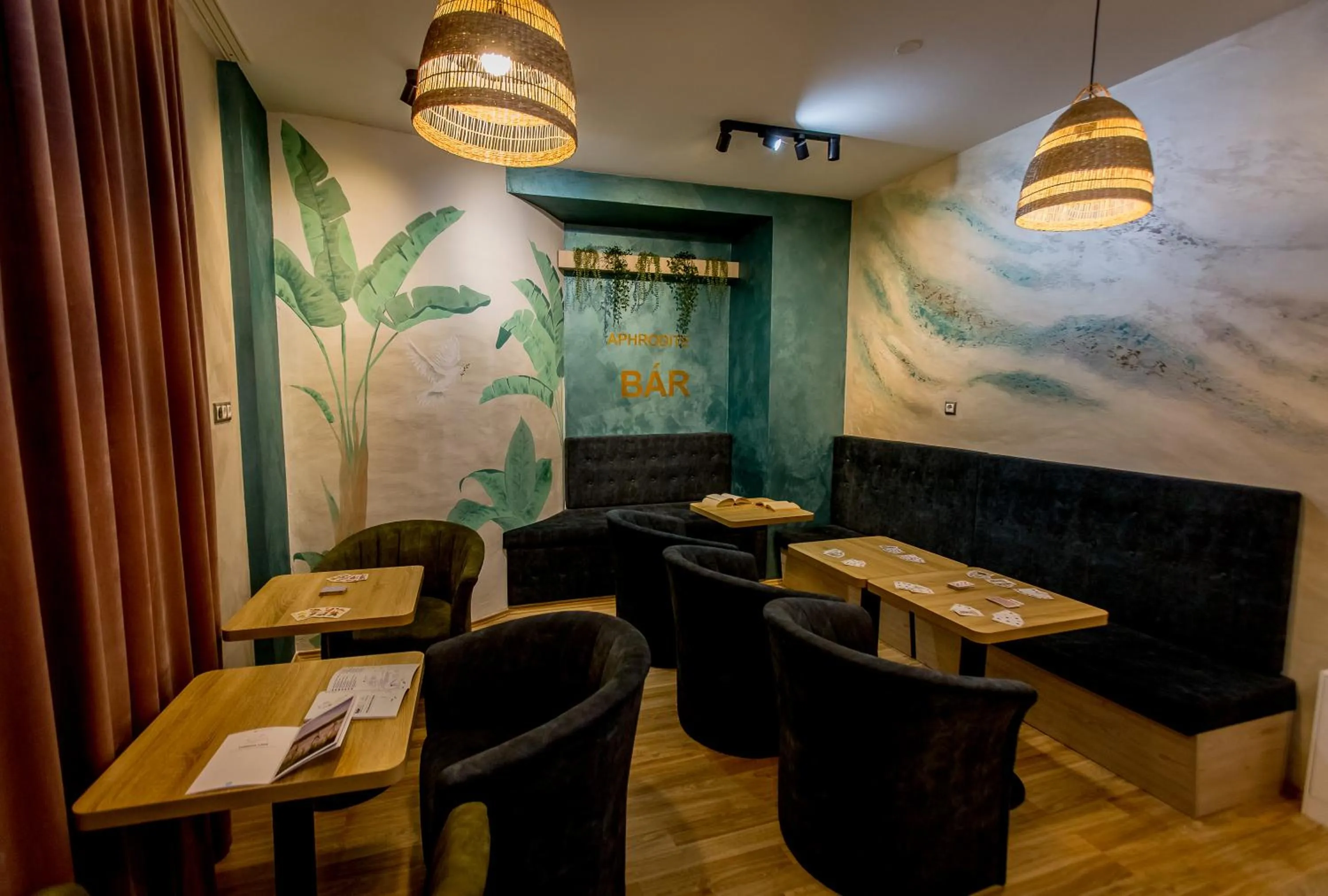 Lounge or bar in Aphrodite Hotel