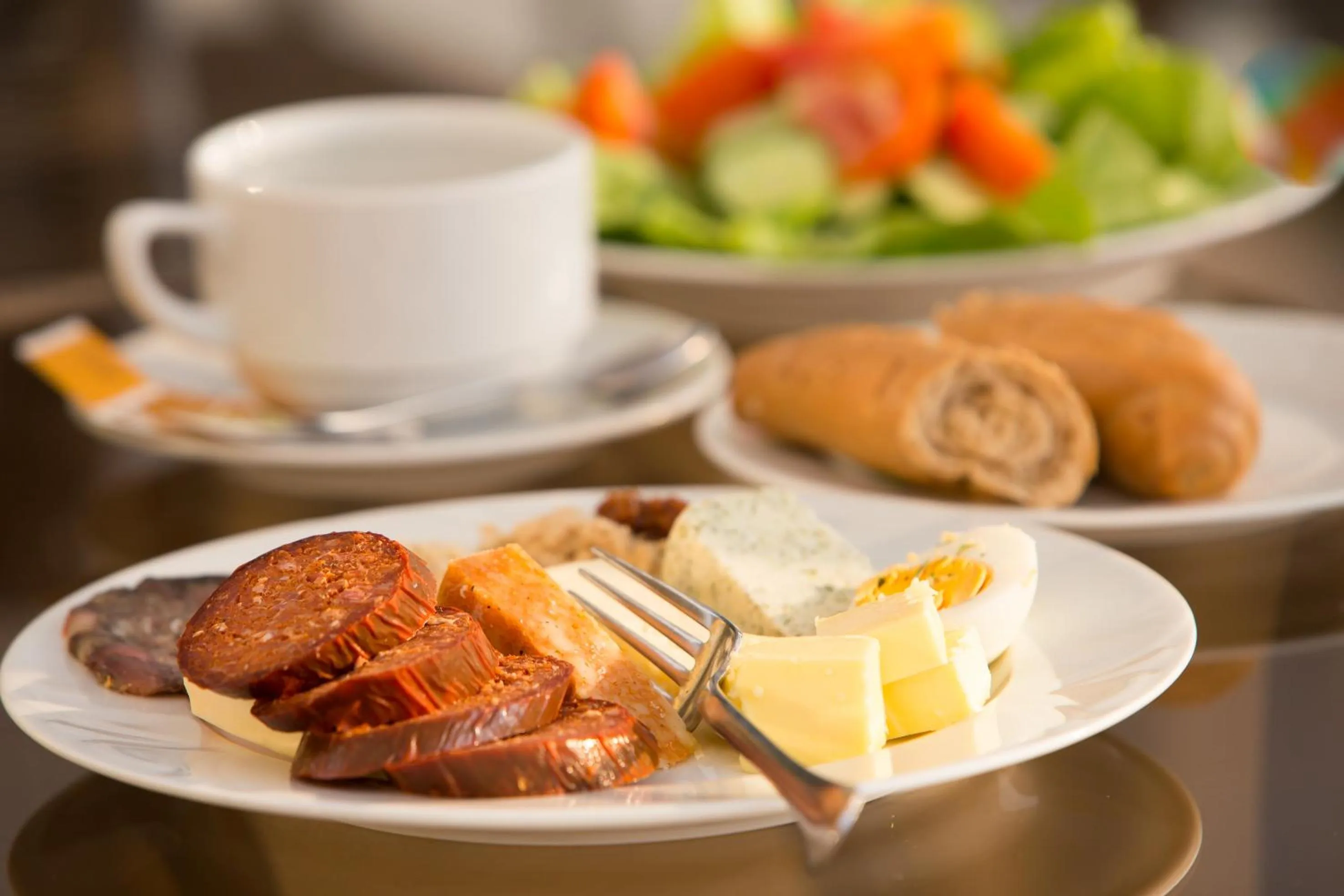 Food close-up in Aphrodite Hotel