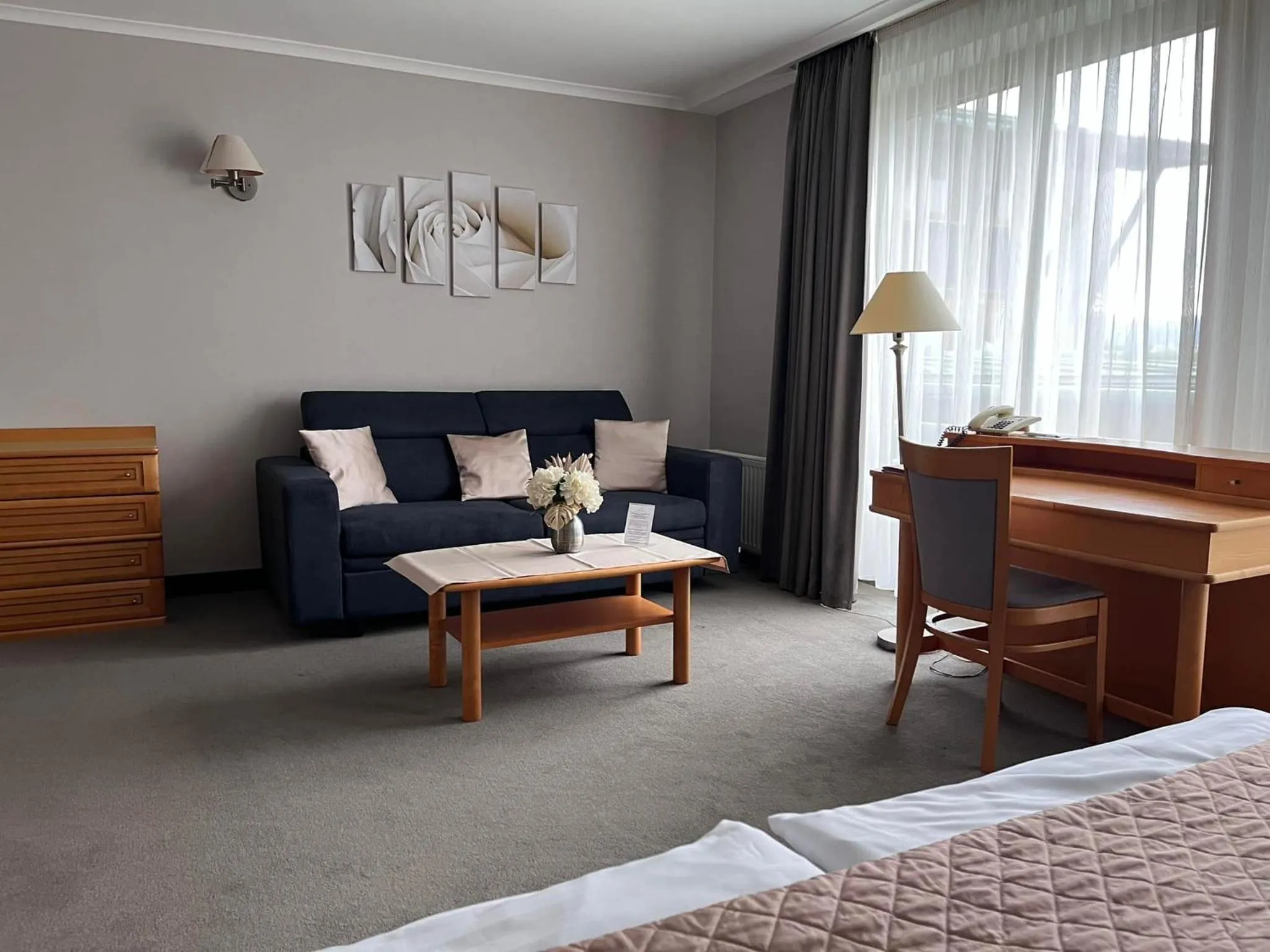 Photo of the whole room, Bed in Rosengarten Hotel & Restaurant