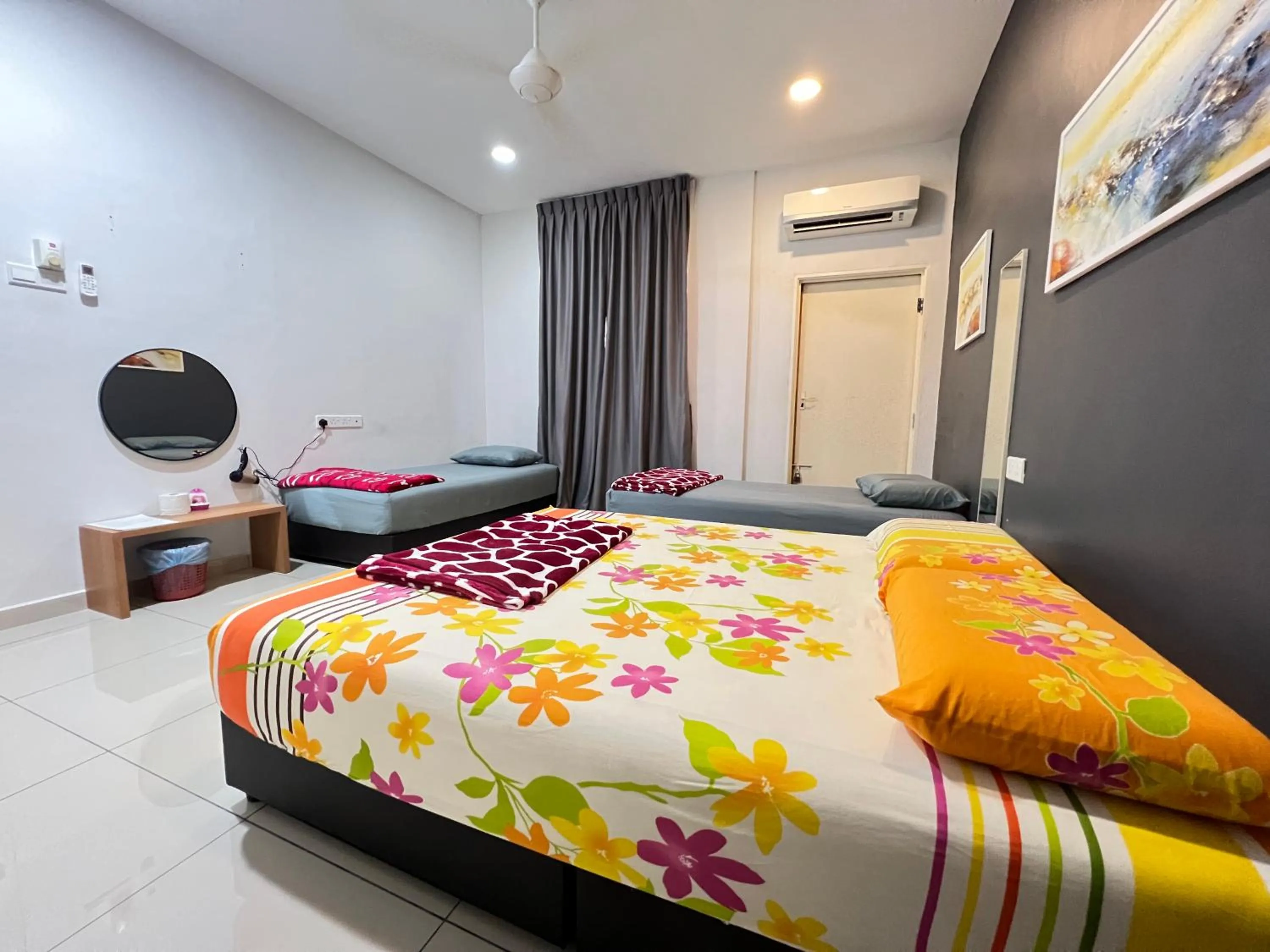Bed in Jiaxin Homestay - JP Pedana 家馨民宿