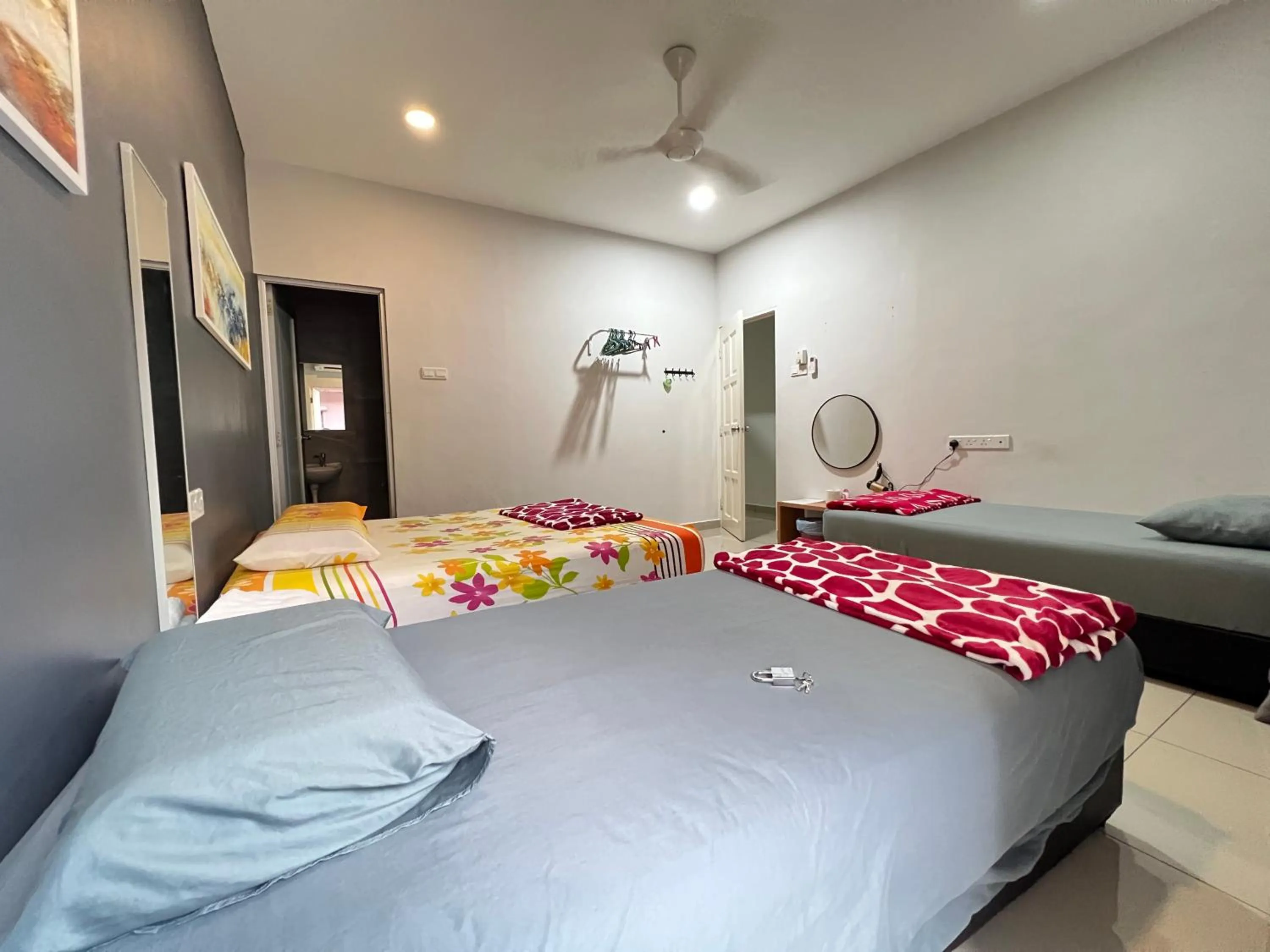 Bed in Jiaxin Homestay - JP Pedana 家馨民宿