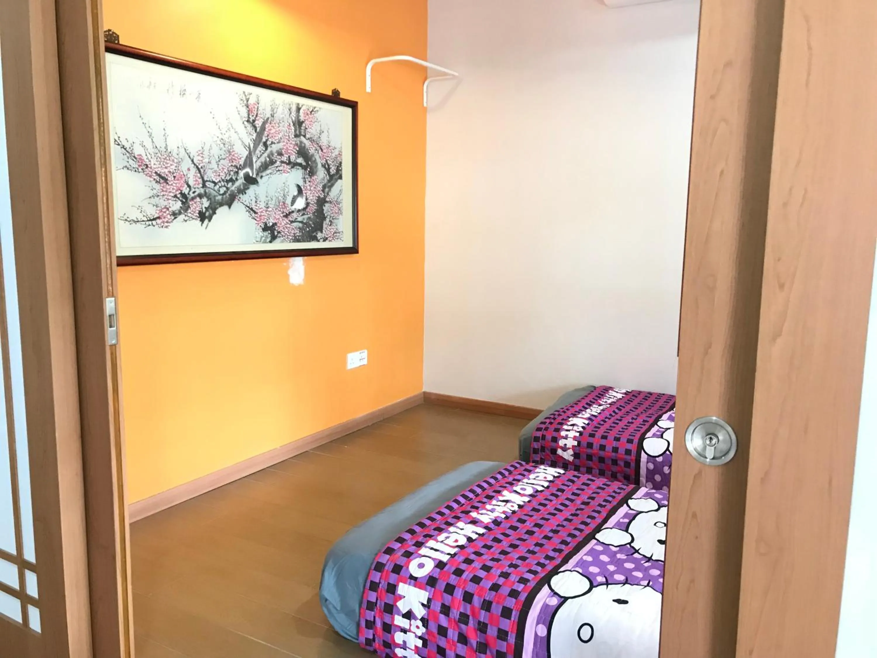 Bed in Jiaxin Homestay - JP Pedana 家馨民宿