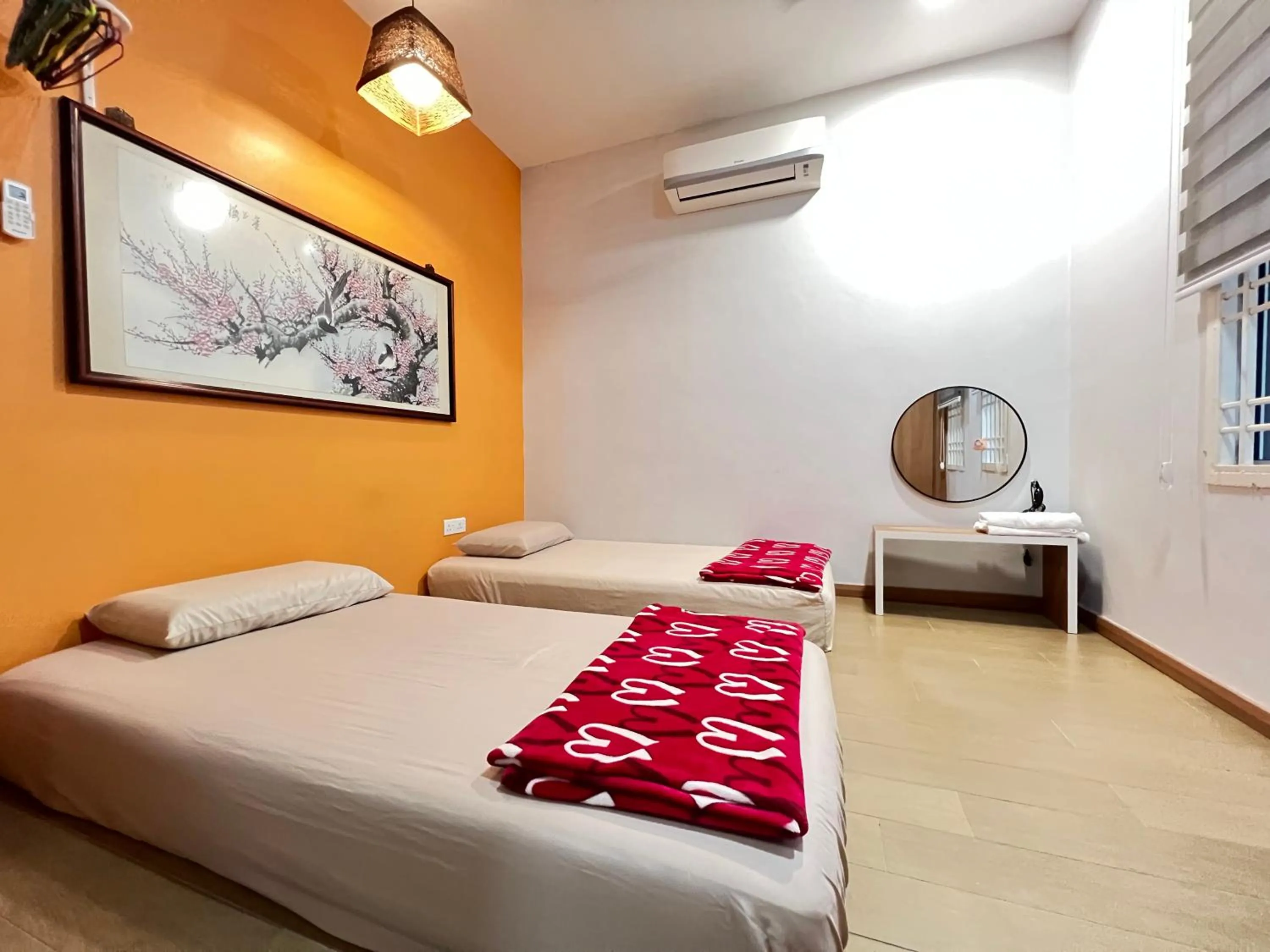 Bed in Jiaxin Homestay - JP Pedana 家馨民宿