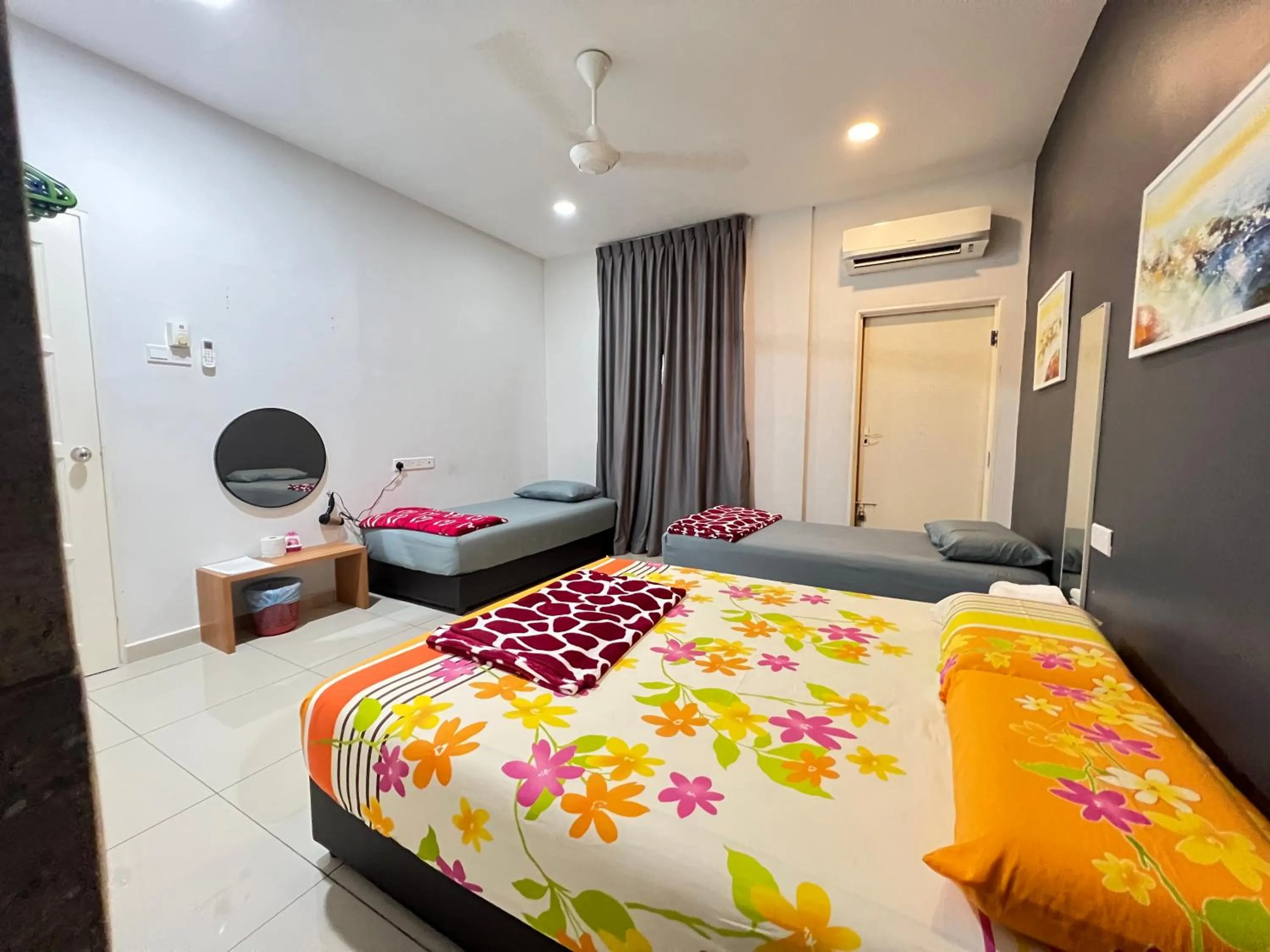 Bed in Jiaxin Homestay - JP Pedana 家馨民宿