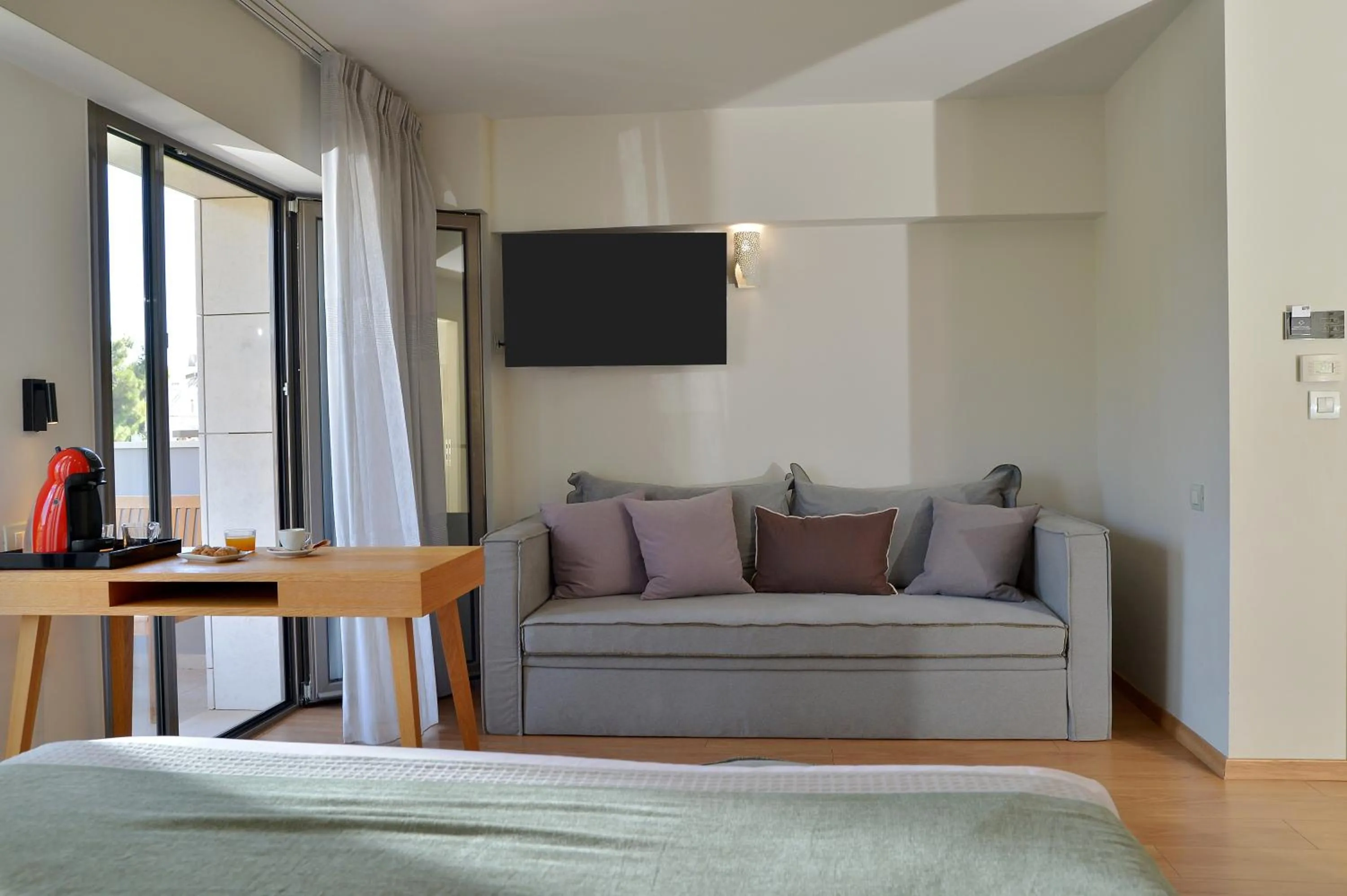 Seating area in MIRIVILI hospitality & wellness