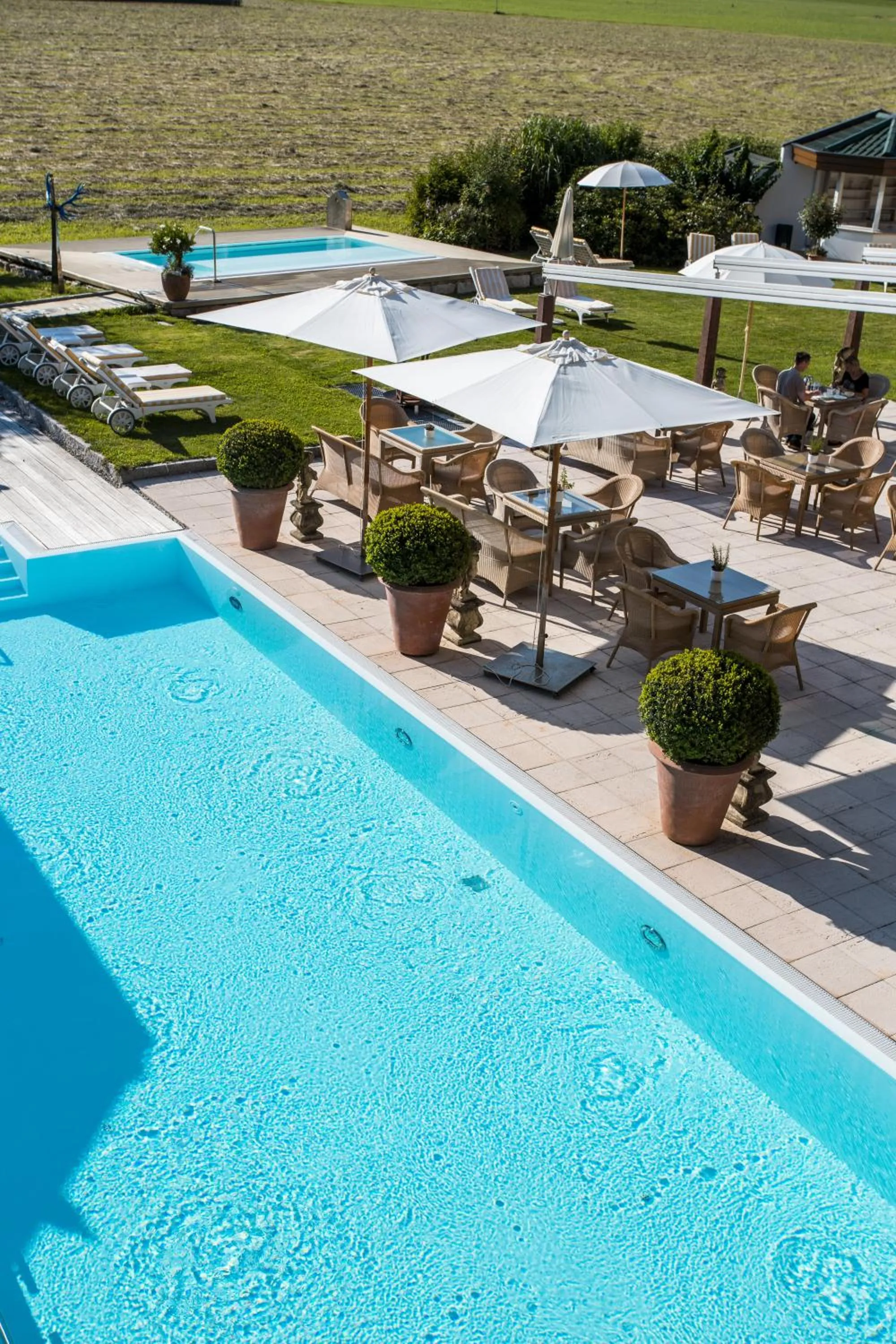 Swimming pool in Theresa Wellness-Genießer-Hotel