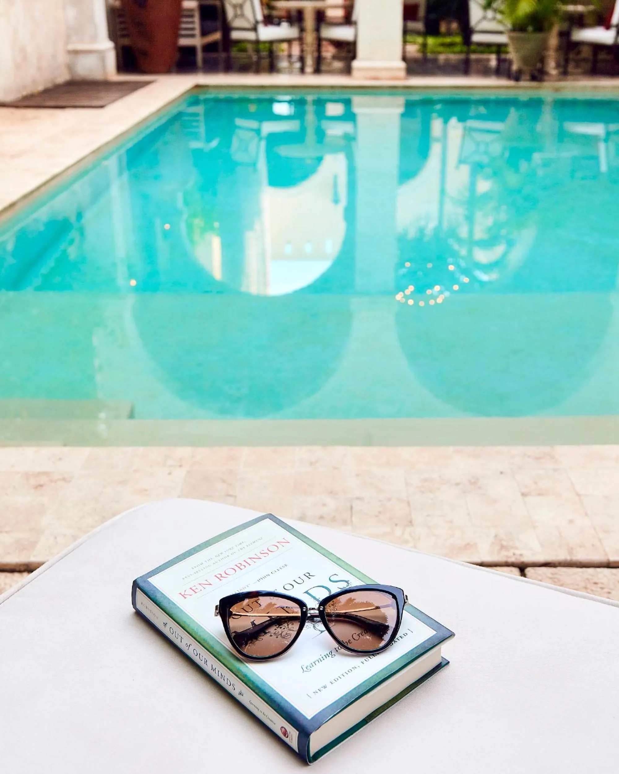Swimming pool in Casa Lecanda Boutique Hotel