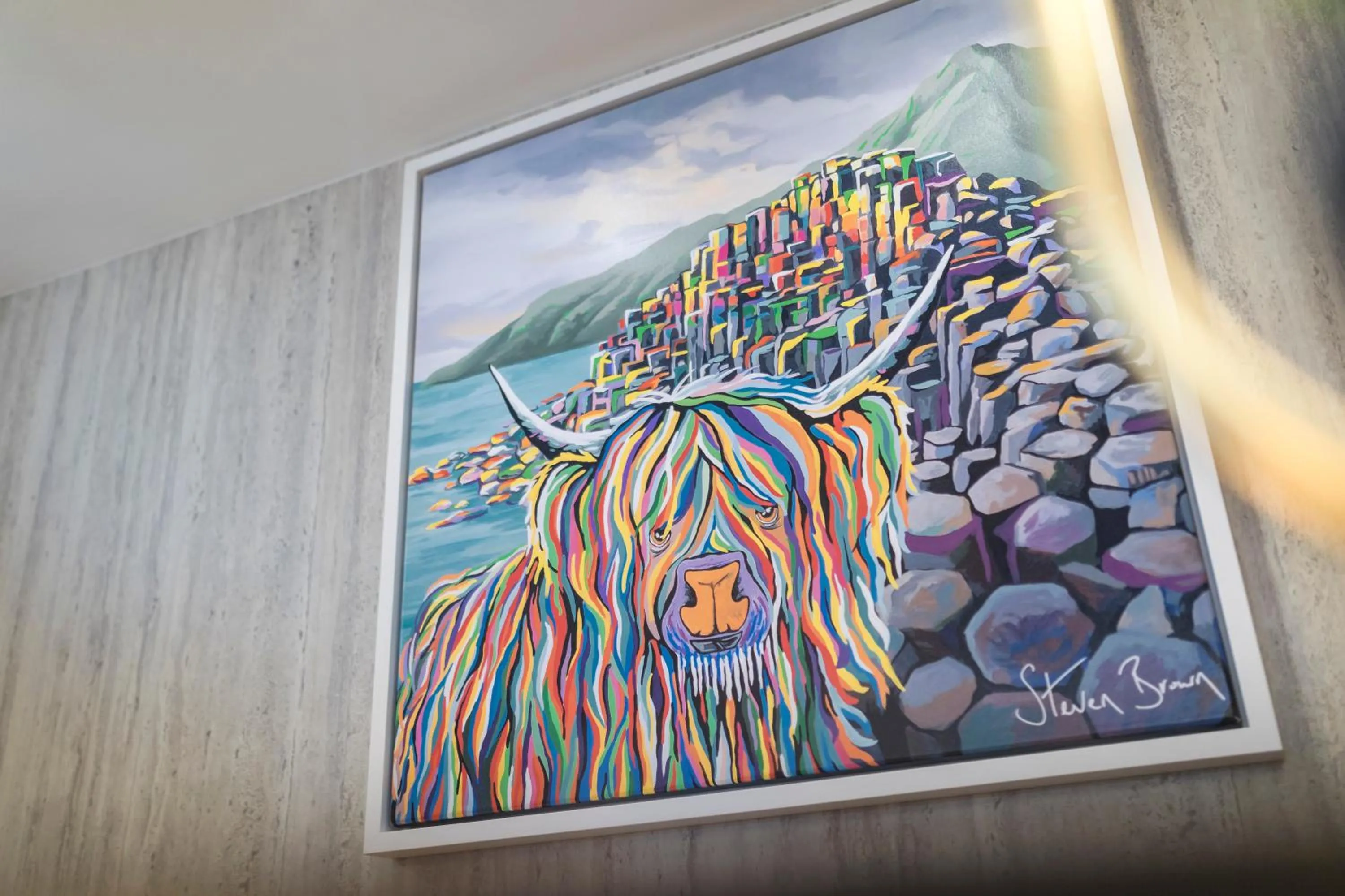 Decorative detail in Bayview Hotel