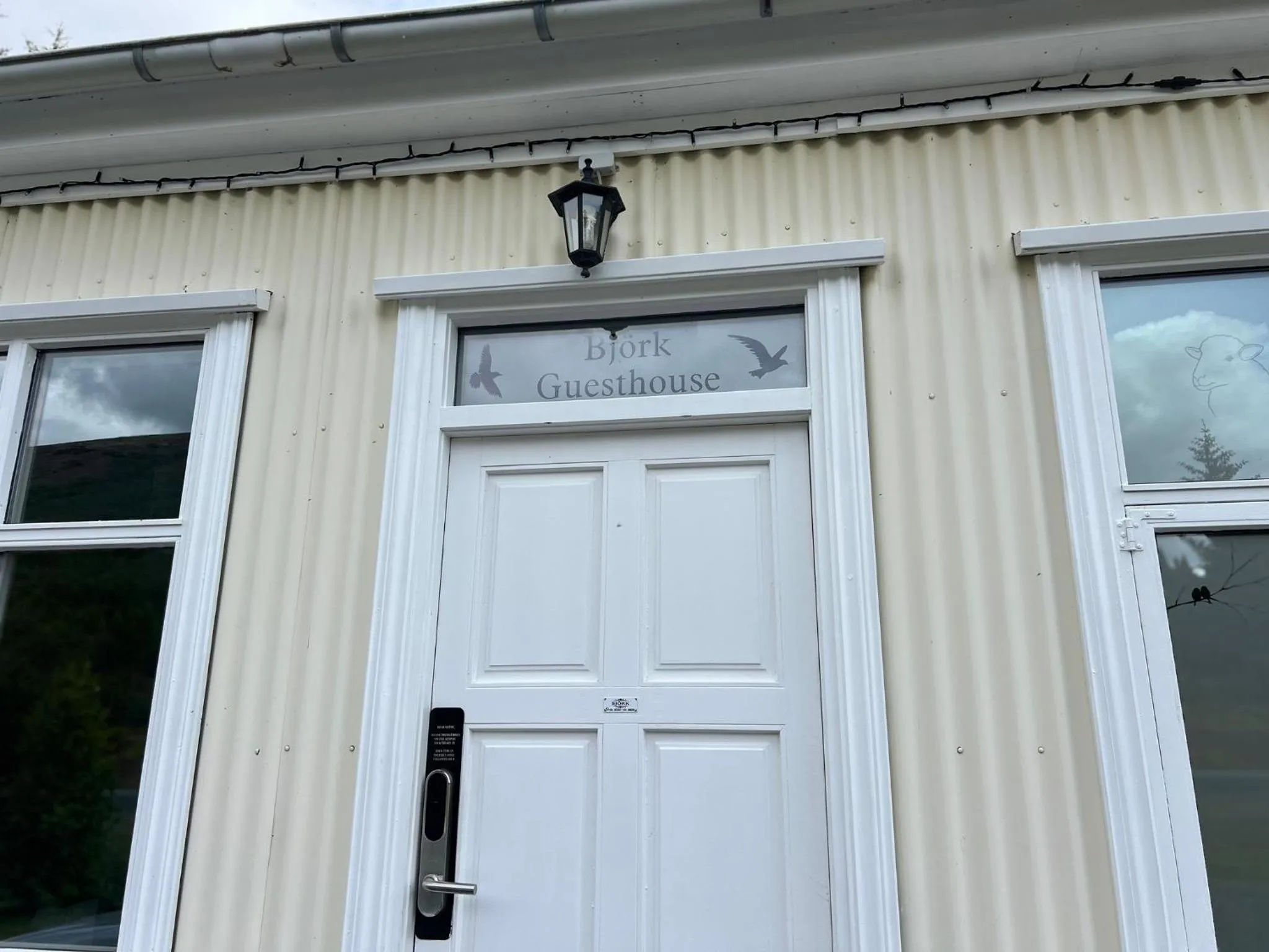 Facade/entrance in Bjork Guesthouse