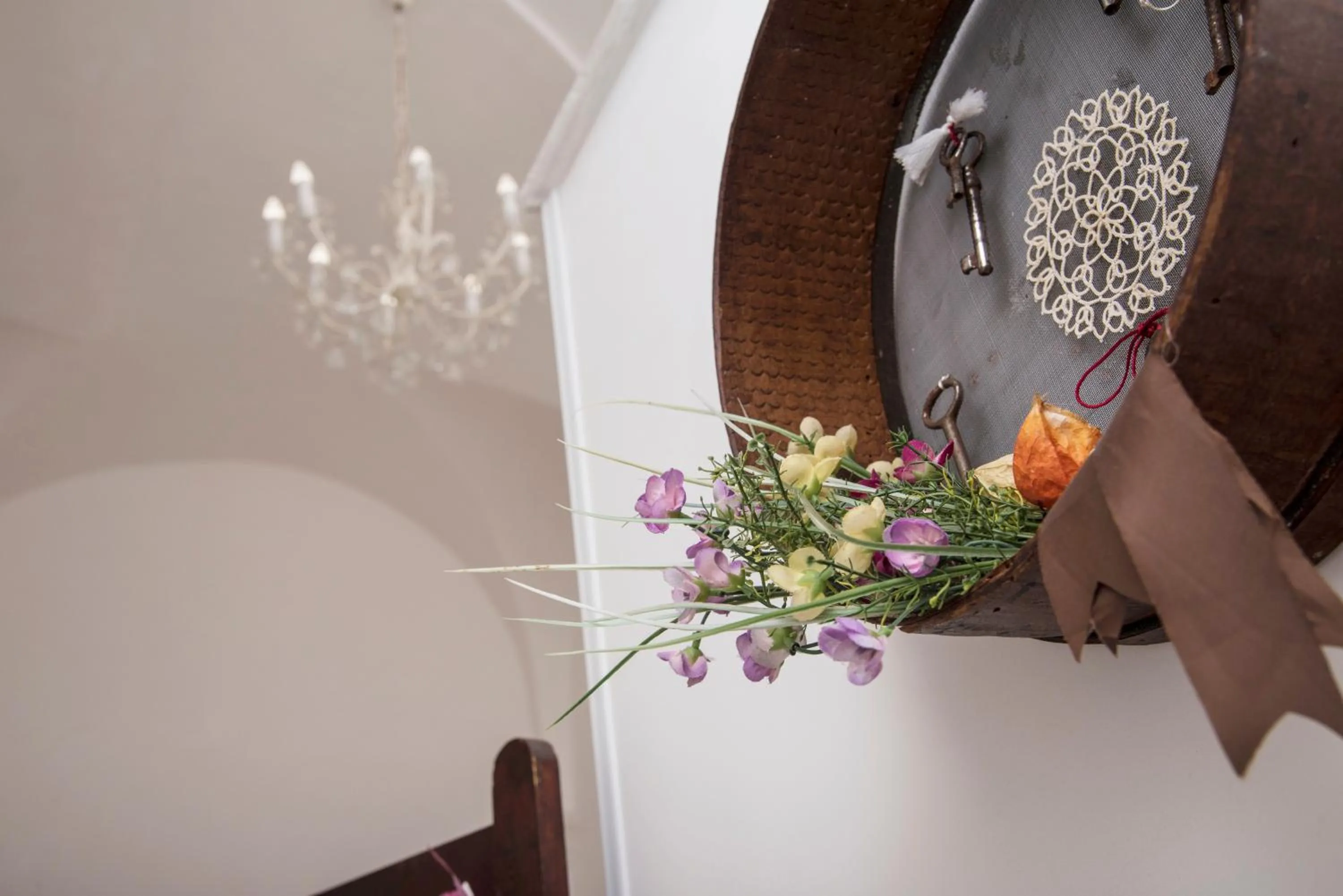 Decorative detail in B&B A DUE PASSI