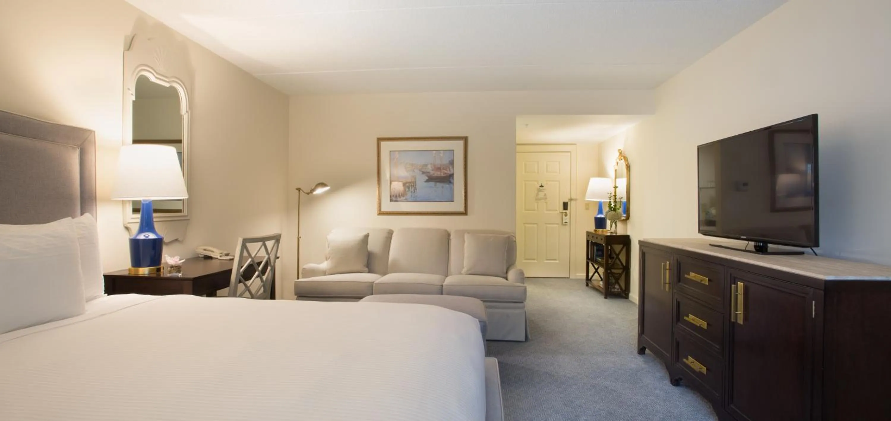 Bed in The Bellmoor Inn and Spa