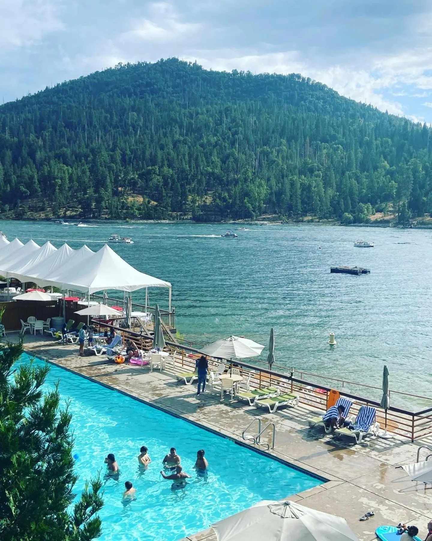 Swimming pool in The Pines Resort & Conference Center