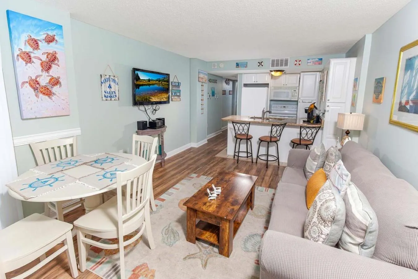 Living room in Atlantica Resort