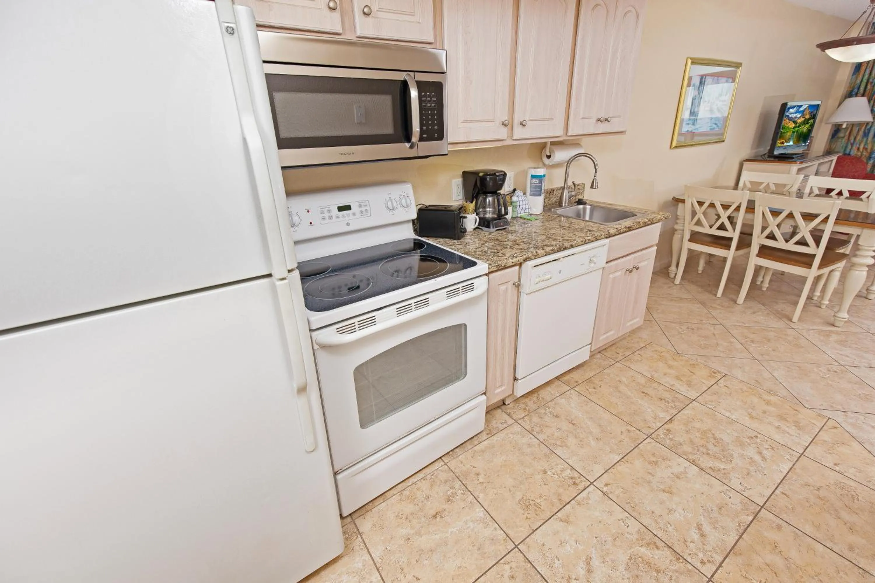 Kitchen or kitchenette in Atlantica Resort