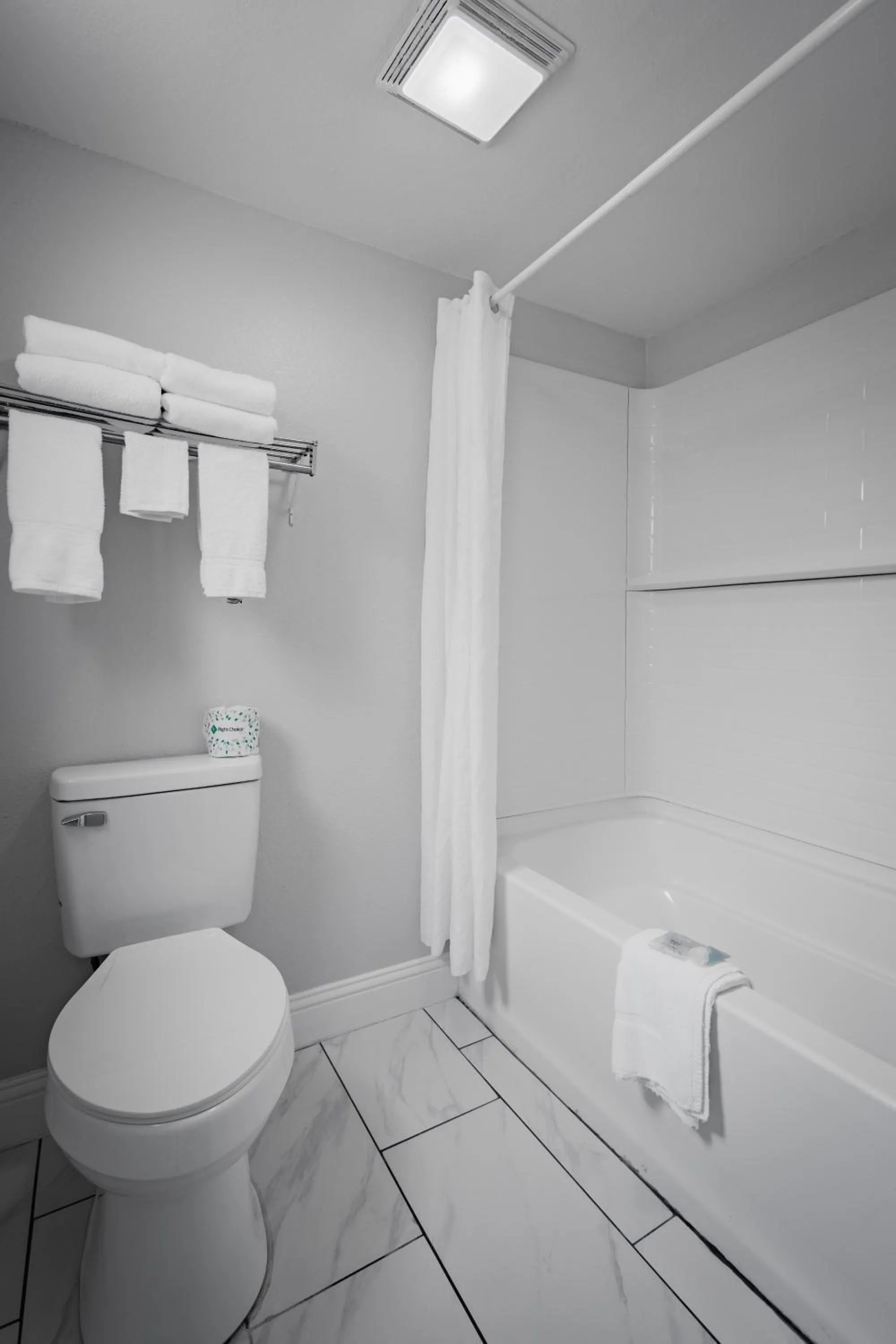 Toilet in Welcome Inn