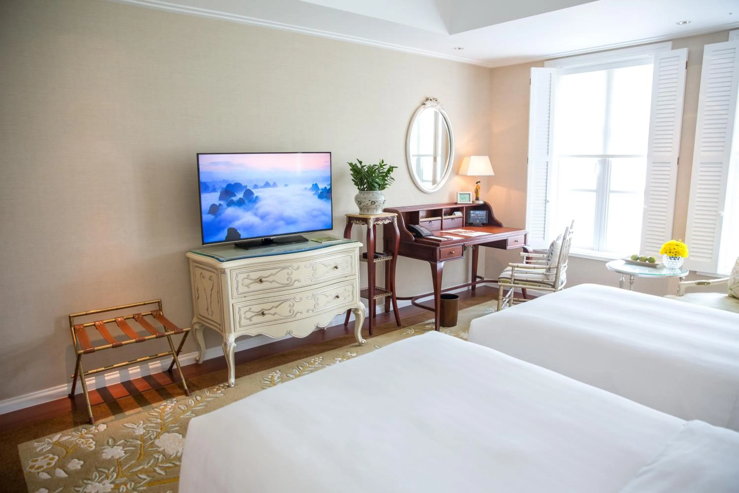 Evening entertainment, Bed in Park Hyatt Saigon