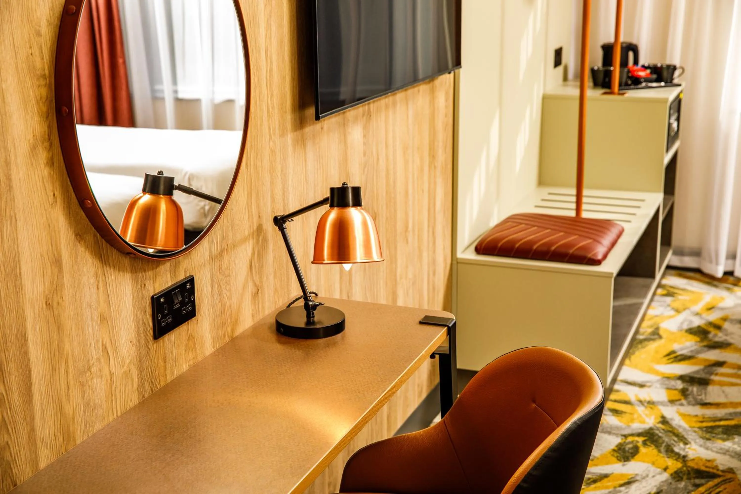 Living room in ibis Styles York Centre