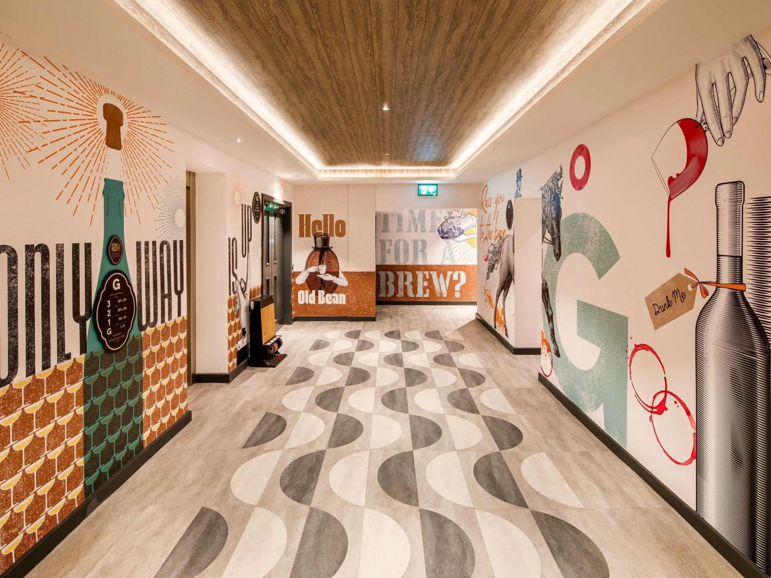 Property building, Bed in ibis Styles York Centre