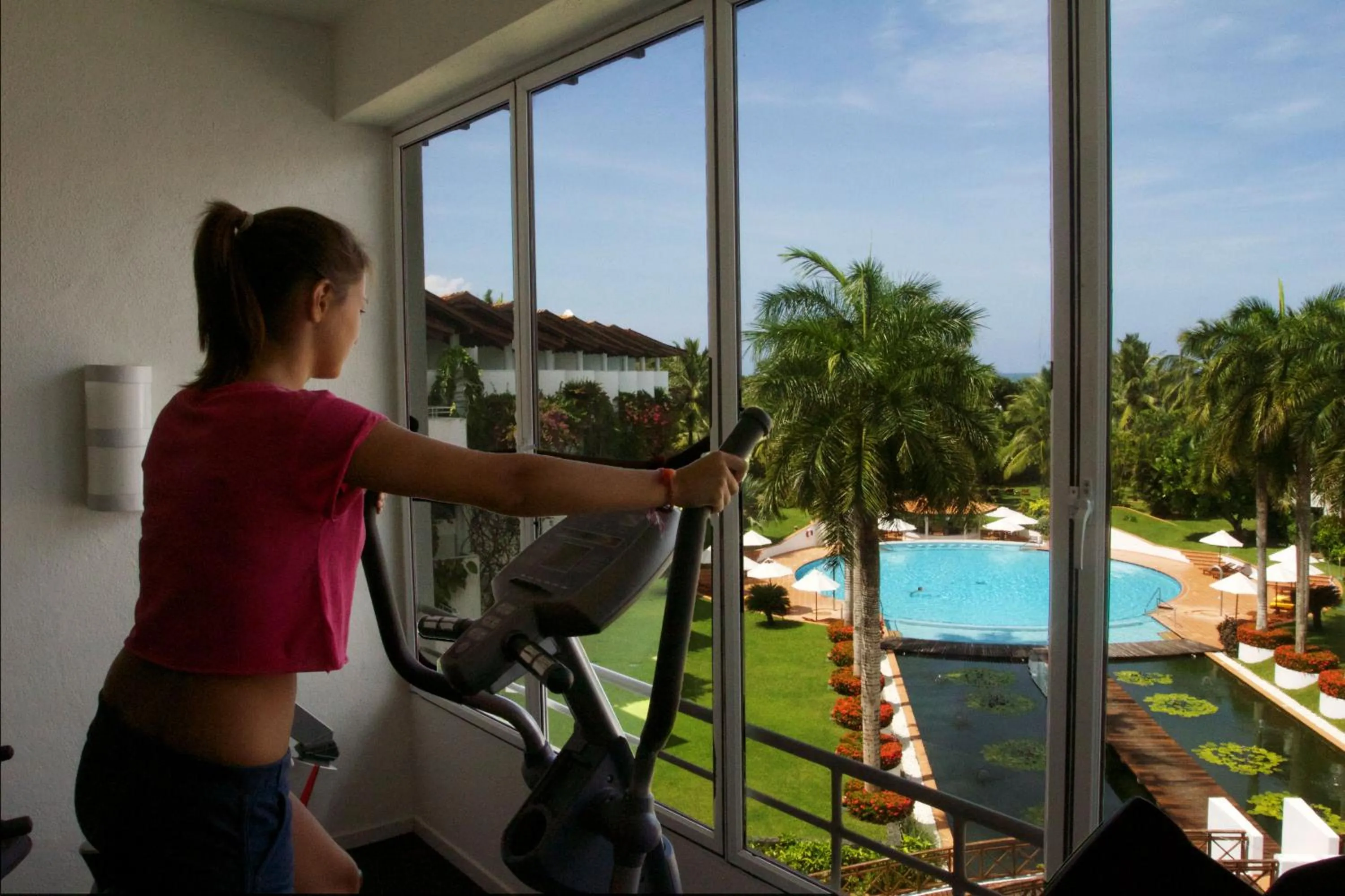 Fitness centre/facilities in Lanka Princess All Inclusive Hotel