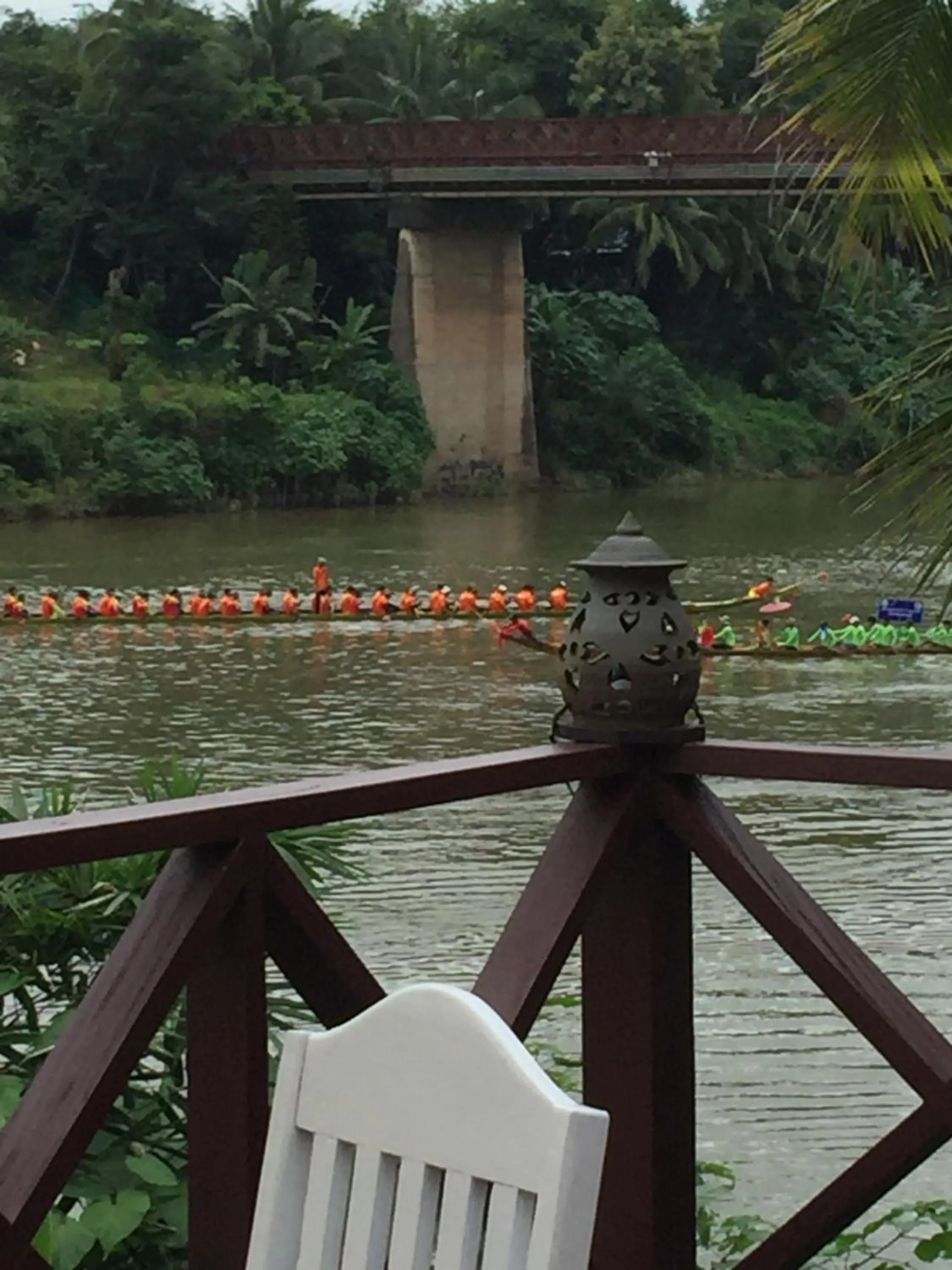 Balcony/Terrace in Merry Riverside Hotel
