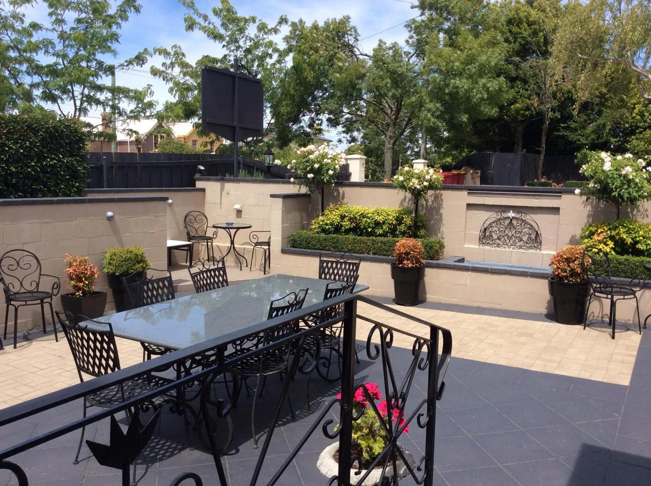 Patio in Kurrajong House