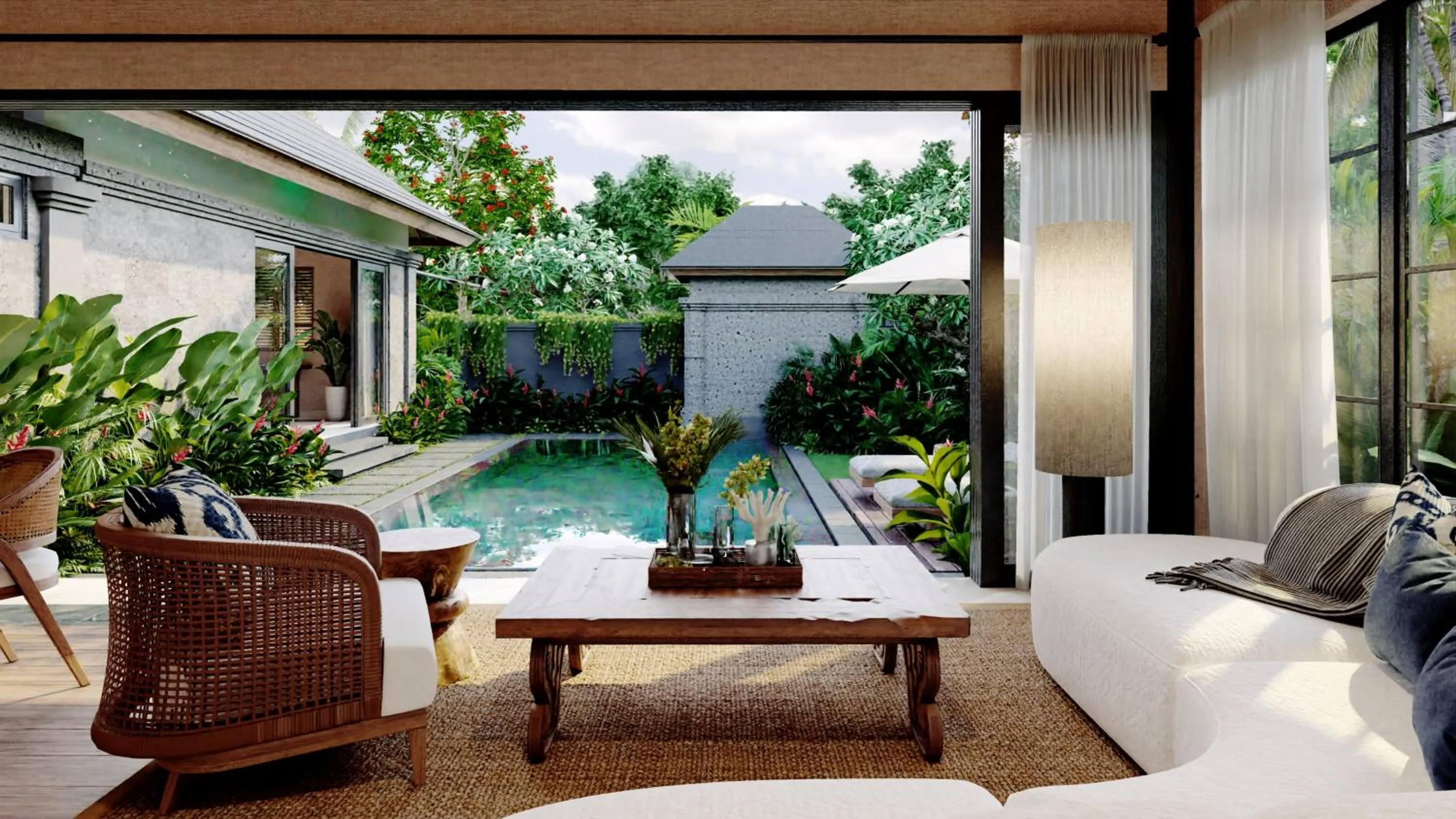 Living room in The One Boutique Villa & Spa Seminyak