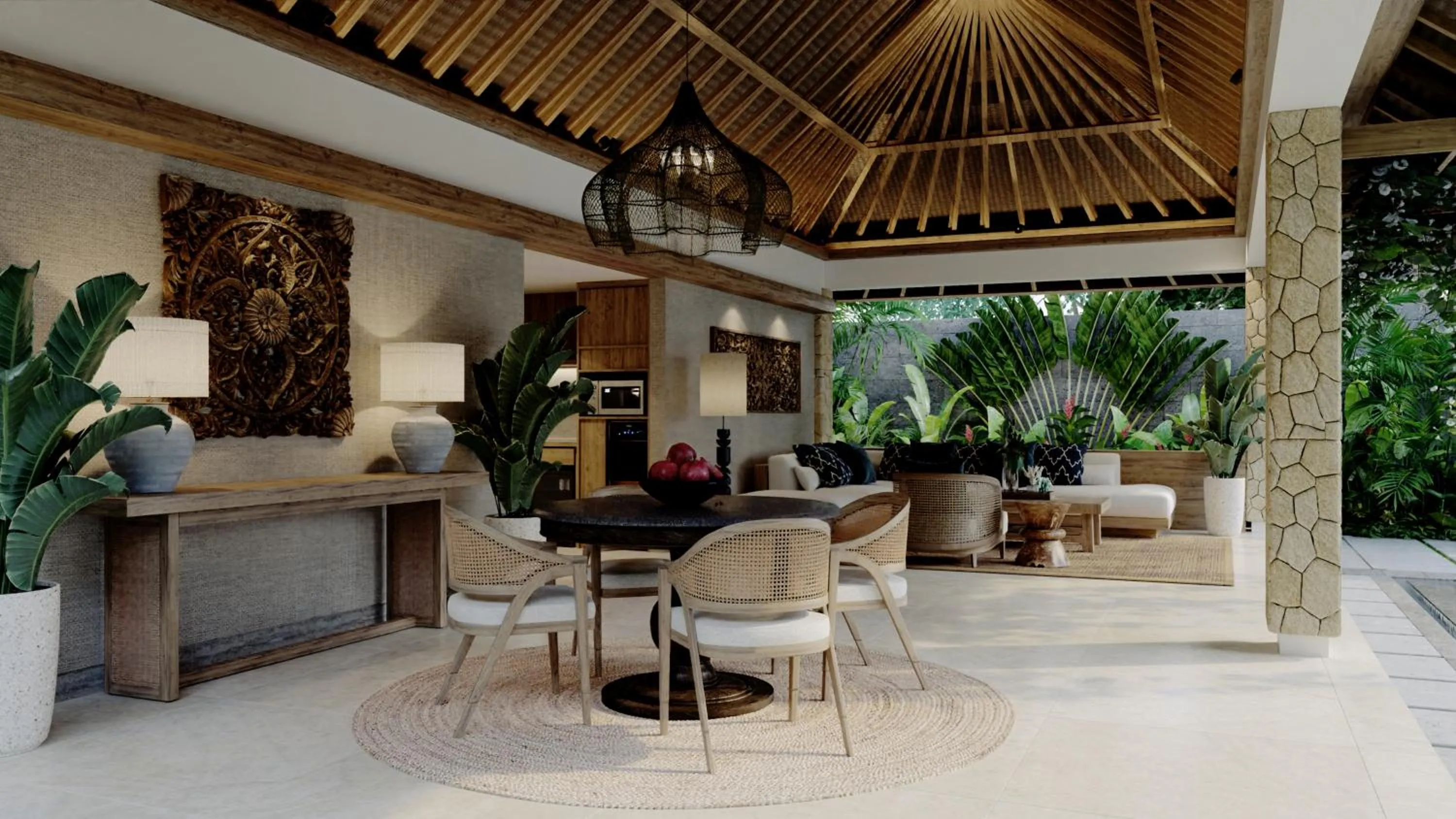 Kitchen or kitchenette in The One Boutique Villa